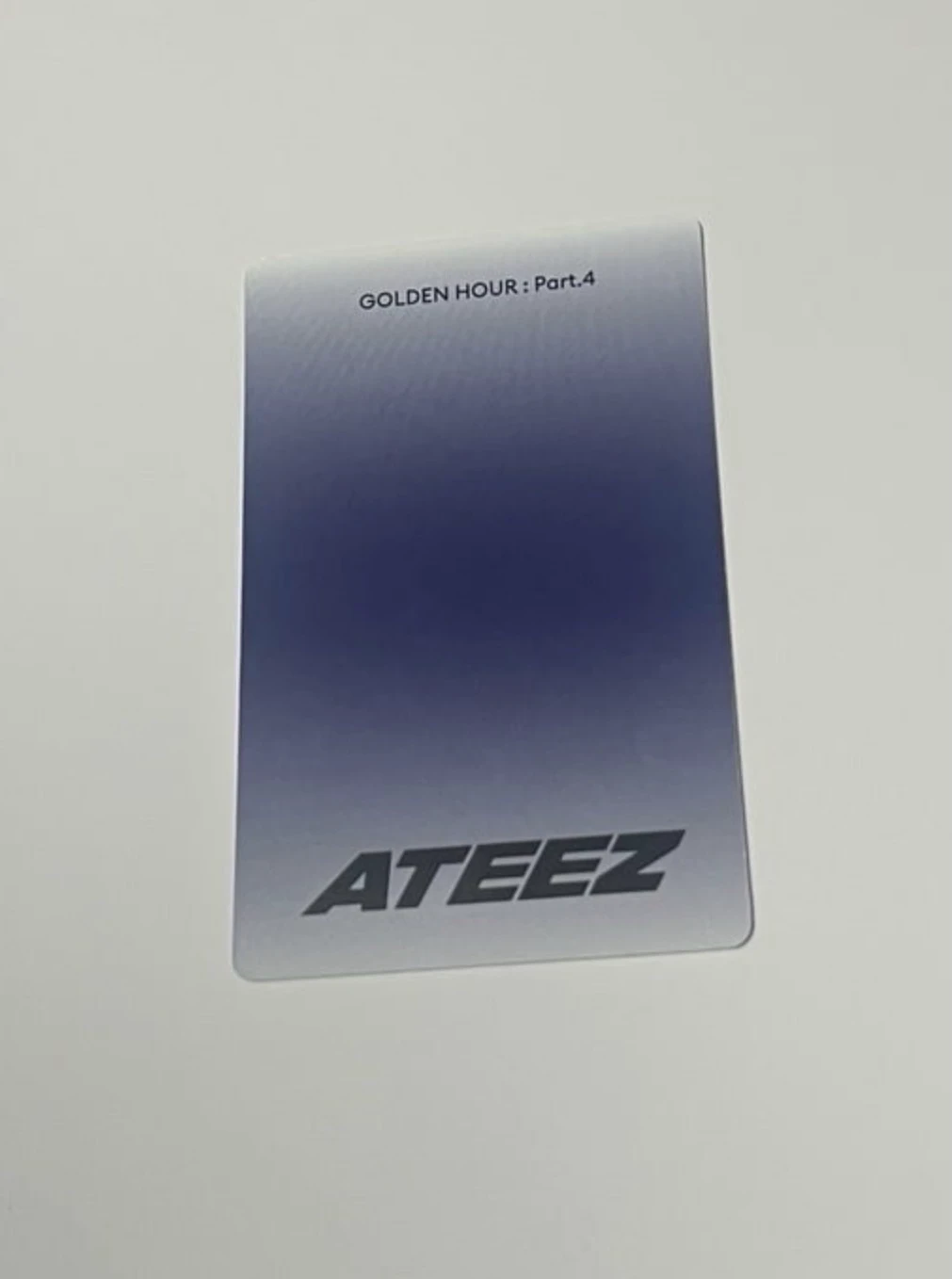 ATEEZ Jongho ATEEZ - Jongho - Golden Hour : Part.4 Album album photocard poca album listing photo 2