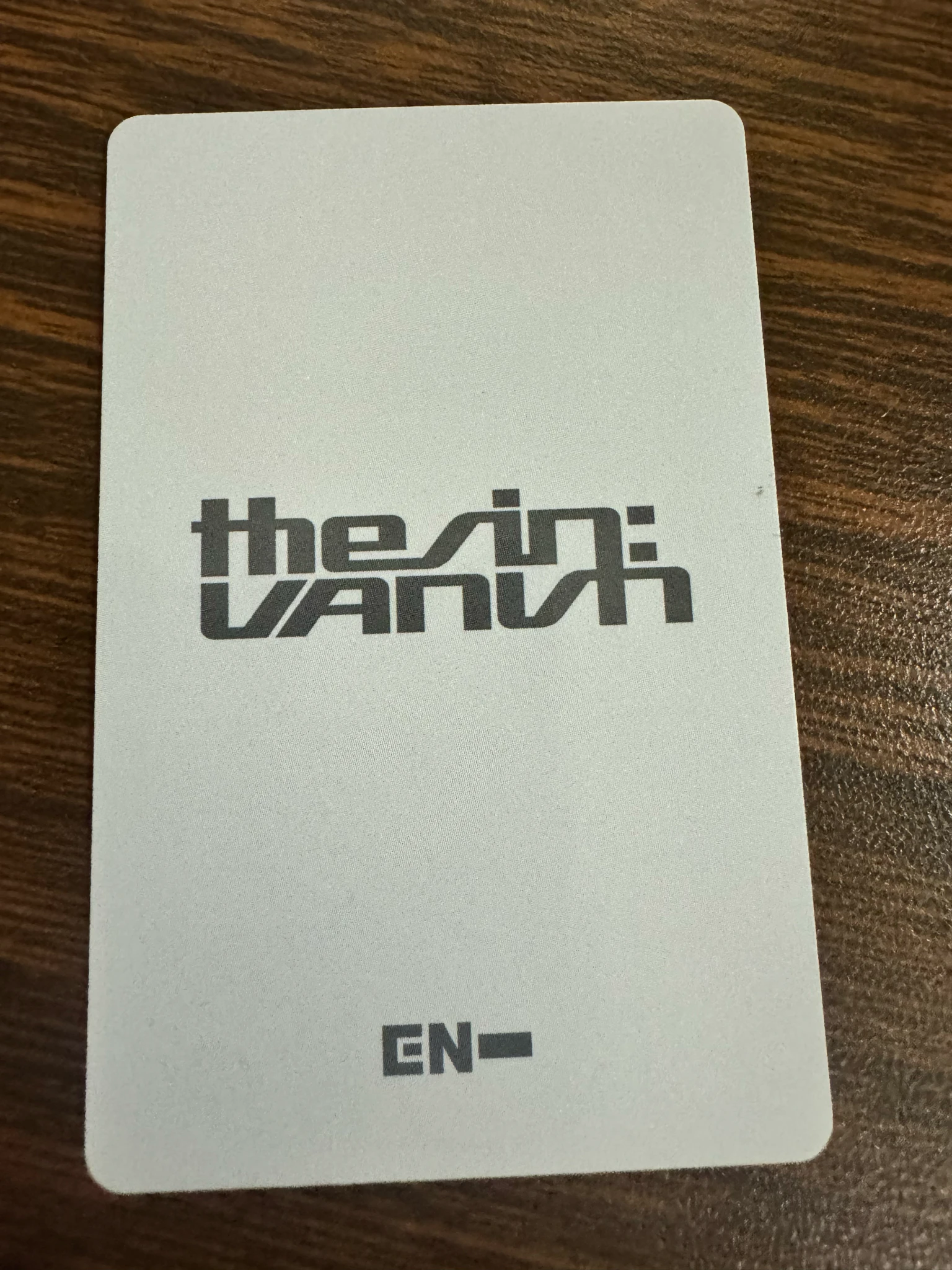 ENHYPEN Sunoo ENHYPEN - Sunoo - THE SIN: VANISH Album olive young lucky draw listing photo 2