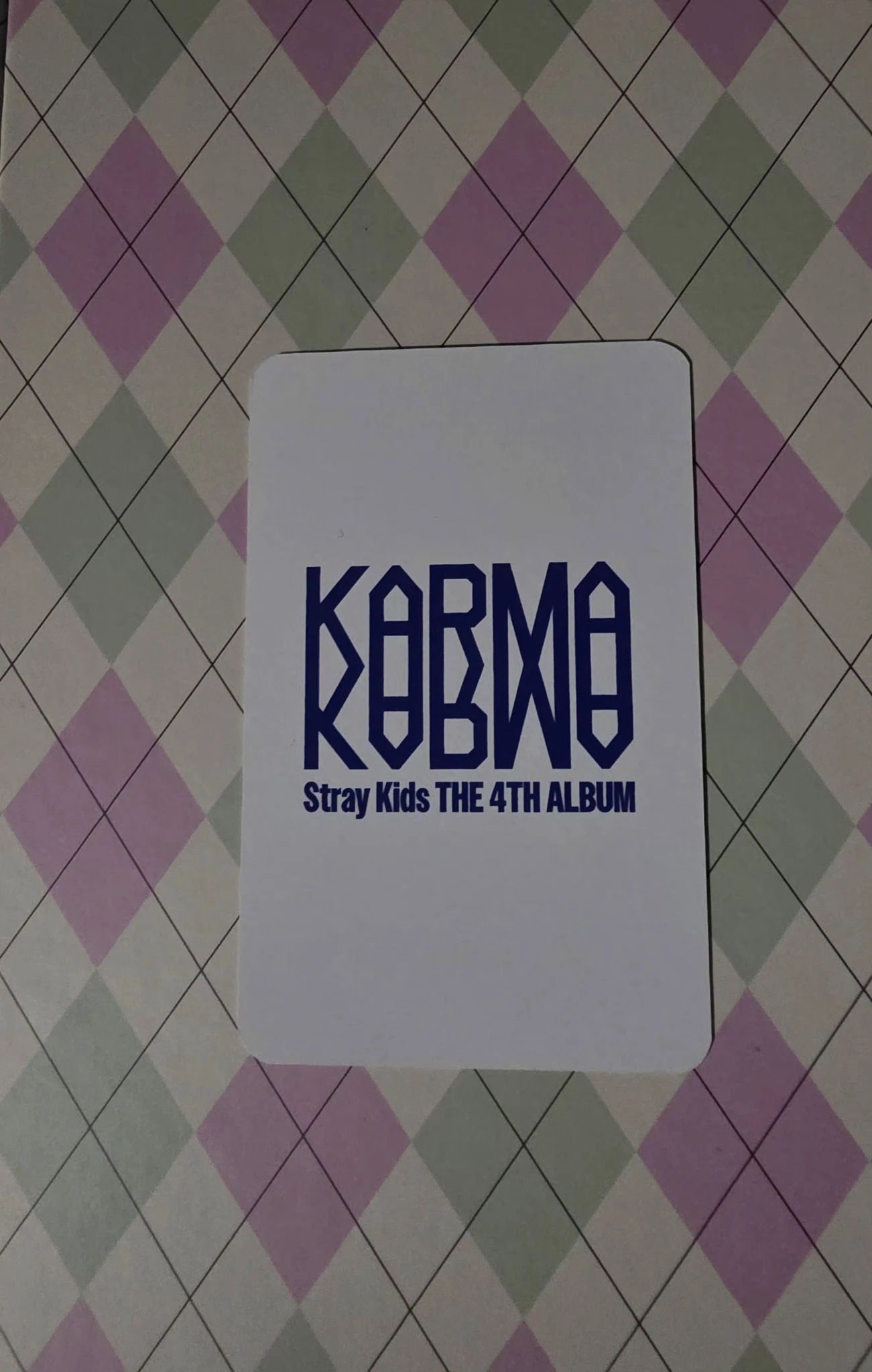 Stray Kids Lee Know Stray Kids - Lee Know - KARMA Album pre-order benefit (pob) blue dream media listing photo 2