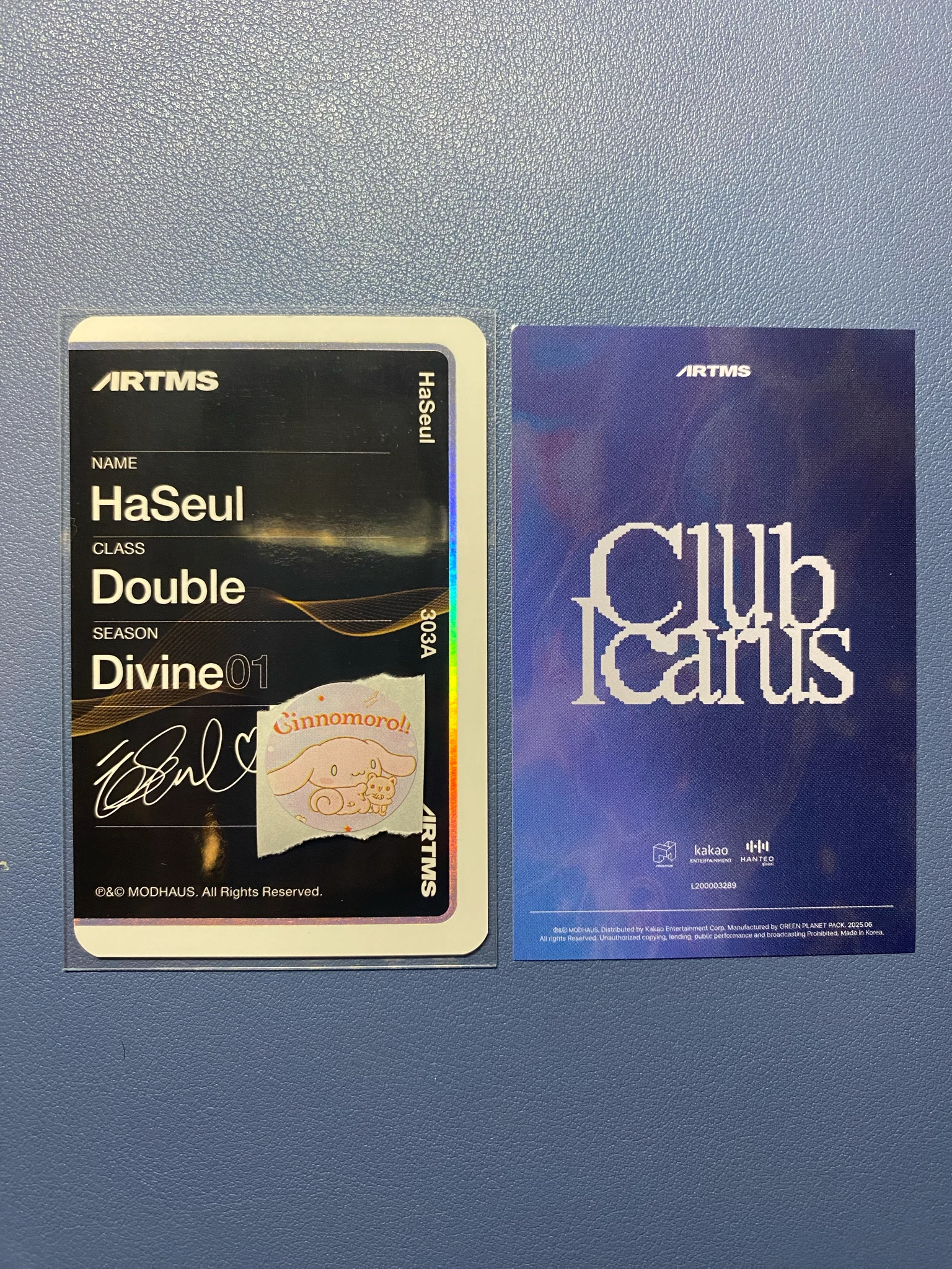 ARTMS HaSeul ARTMS - HaSeul - Club Icarus Album album photocard objekt music album listing photo 2