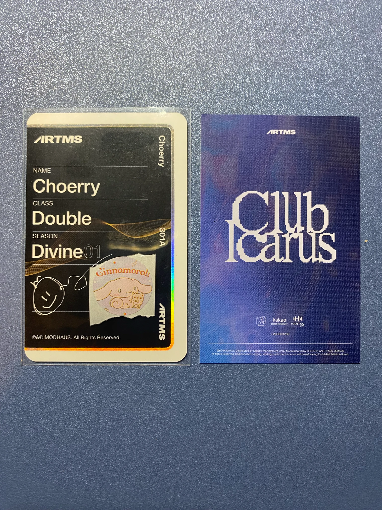 ARTMS Choerry ARTMS - Choerry - Club Icarus Album album photocard objekt music album listing photo 2