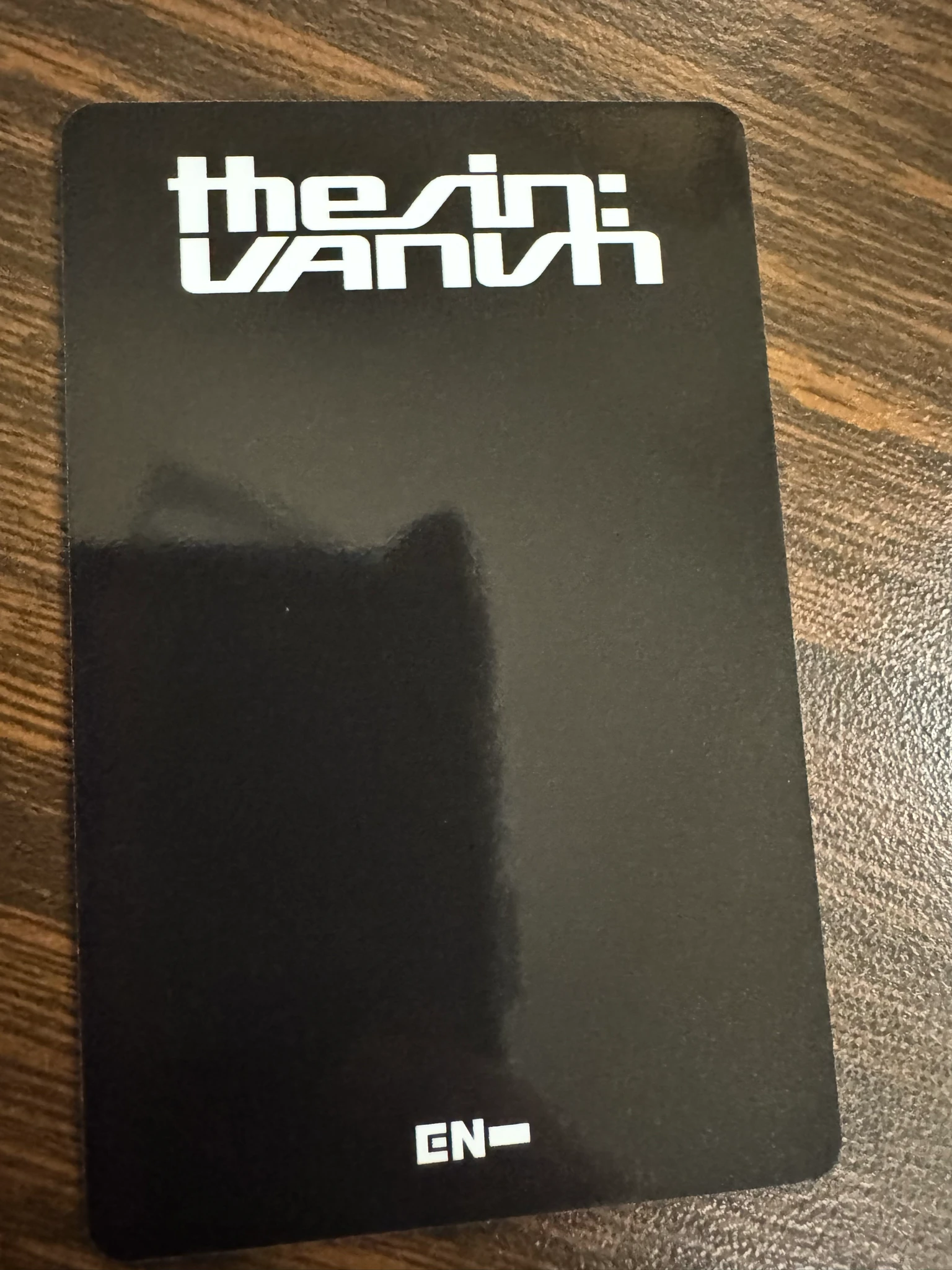 ENHYPEN Sunoo ENHYPEN - Sunoo - THE SIN: VANISH Album lucky draw weverse japan shop (wvj) listing photo 2