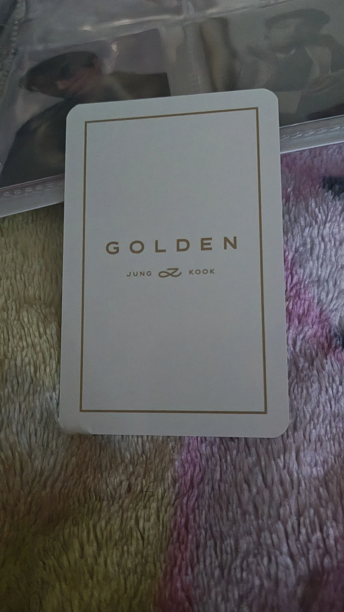 BTS Jungkook BTS - Jungkook - Golden Album album photocard vinyl listing photo 2