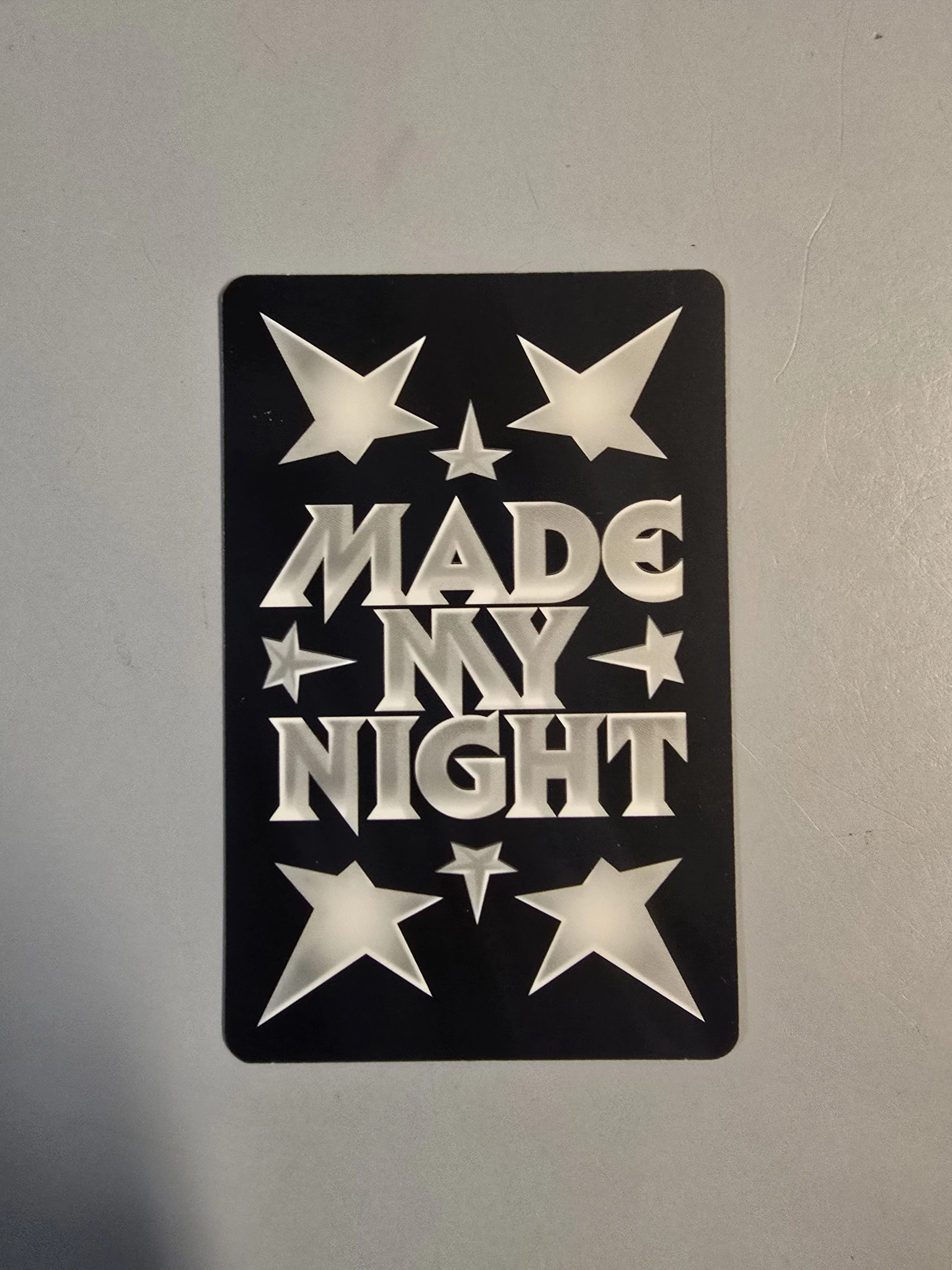 LE SSERAFIM Hong Eunchae LE SSERAFIM - Hong Eunchae - Made My Night Album album photocard chemical night version listing photo 2