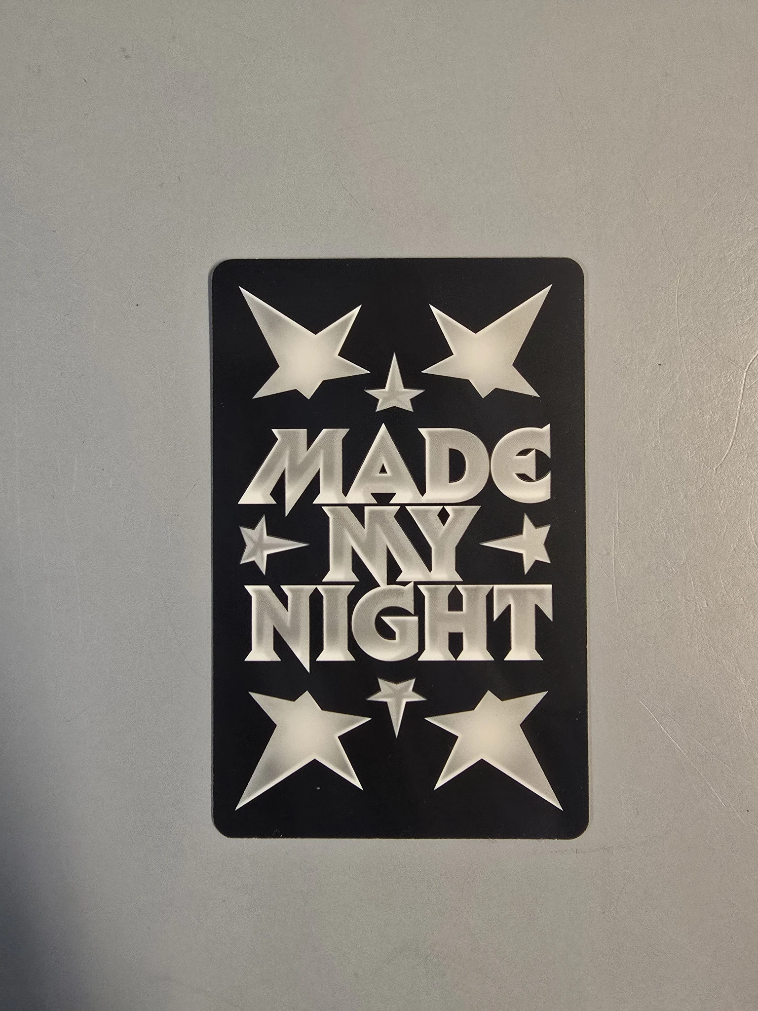 LE SSERAFIM Huh Yunjin LE SSERAFIM - Huh Yunjin - Made My Night Album album photocard chemical night version listing photo 2