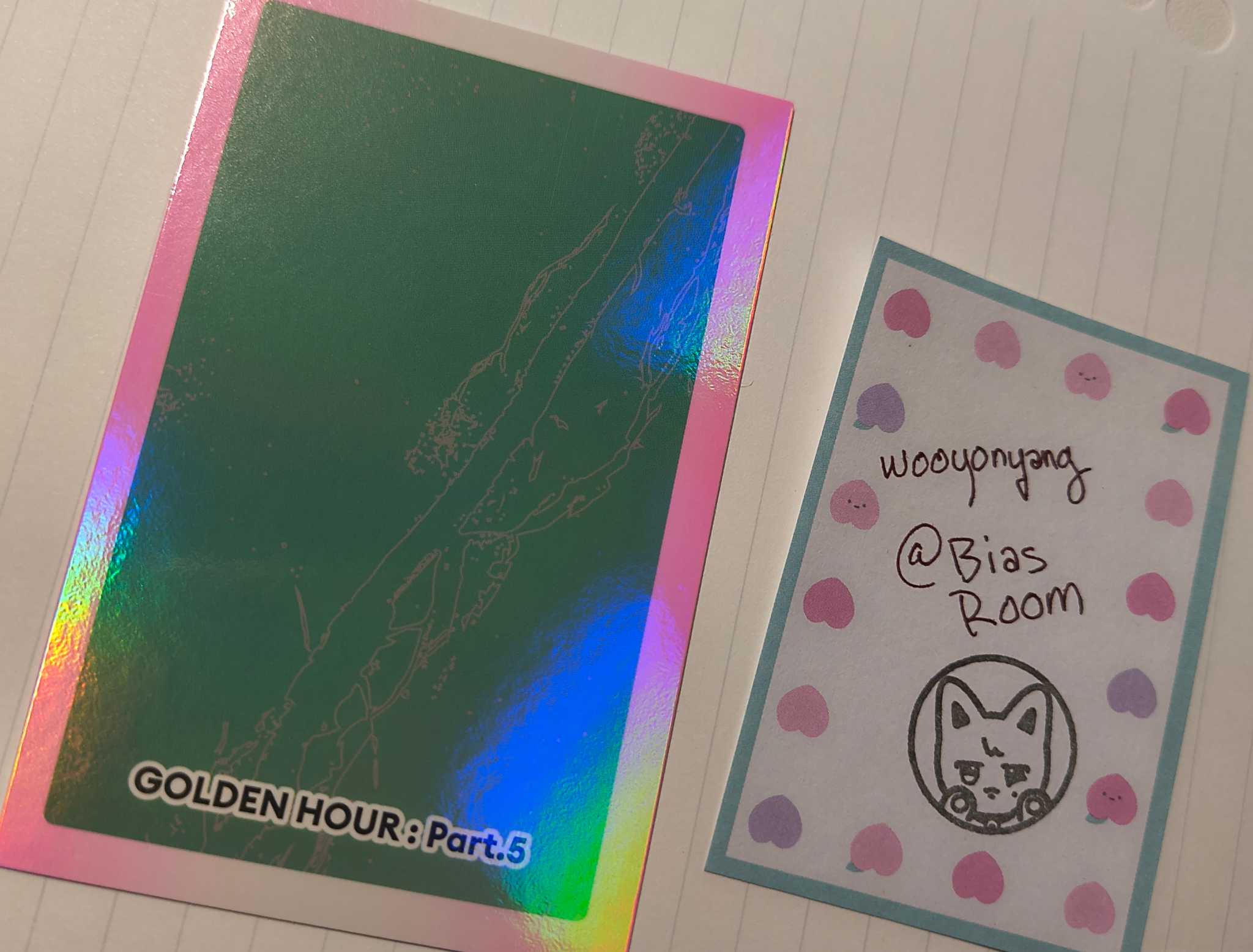 ATEEZ Mingi ATEEZ - Mingi - GOLDEN HOUR : Part.5 Album character card Z version album photocard listing photo 2