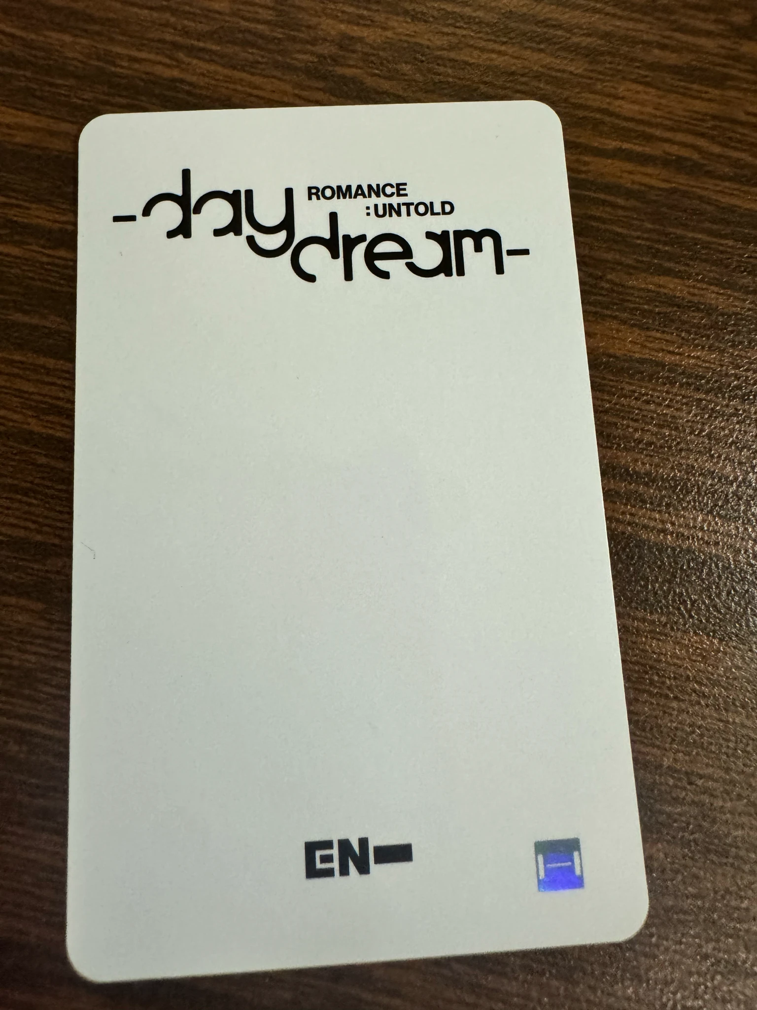ENHYPEN Sunoo ENHYPEN - Sunoo - ROMANCE: UNTOLD-DAYDREAM- Album musicplant round 2 lucky draw listing photo 2
