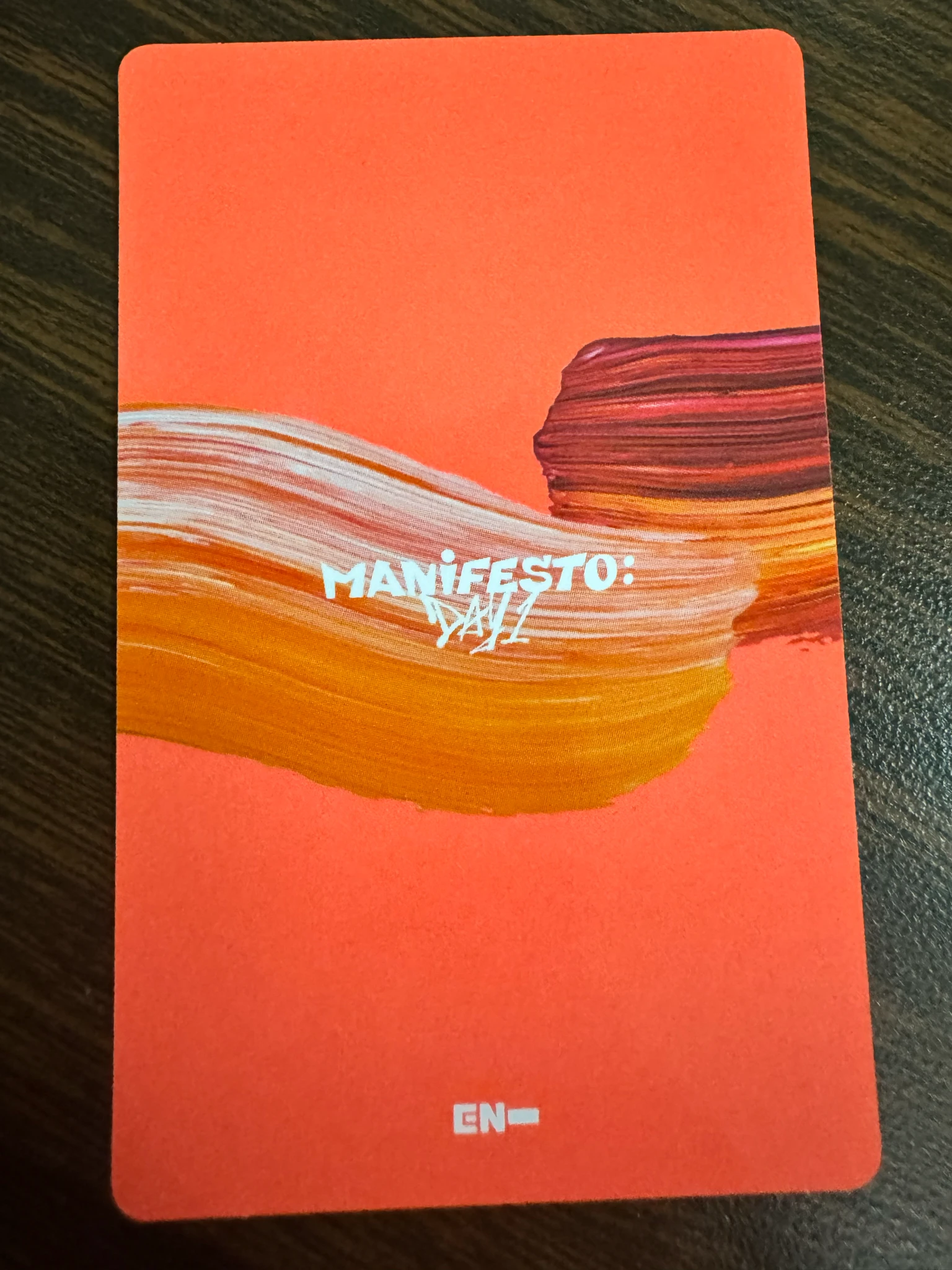 ENHYPEN Sunoo ENHYPEN - Sunoo - MANIFESTO: DAY 1 Album album photocard korean album engene version D version listing photo 2