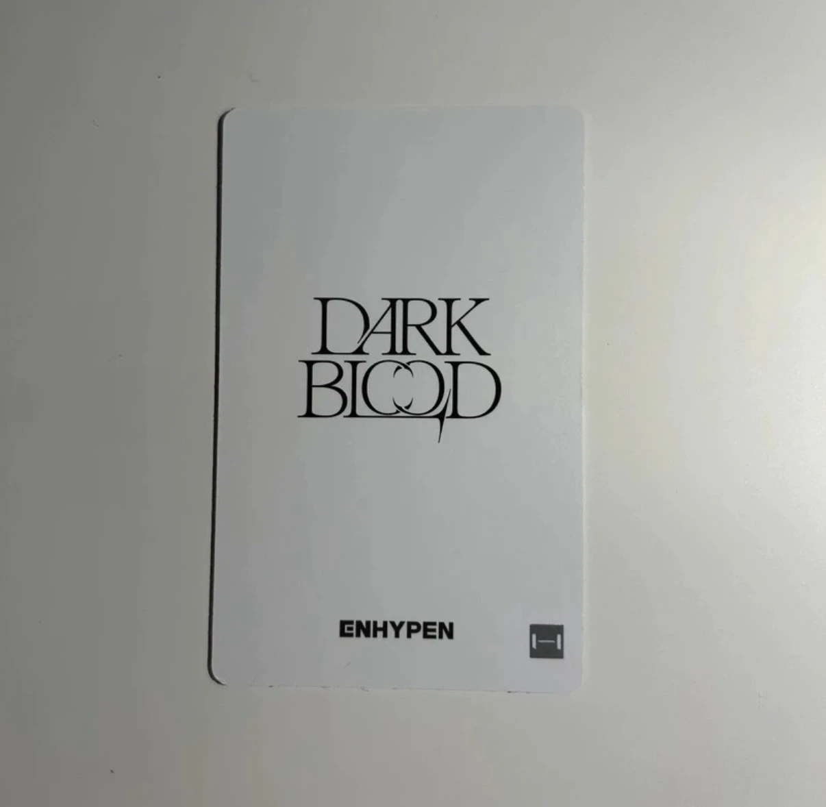 ENHYPEN Sunghoon ENHYPEN - Sunghoon - DARK BLOOD Album lucky draw round 1 soundwave listing photo 2
