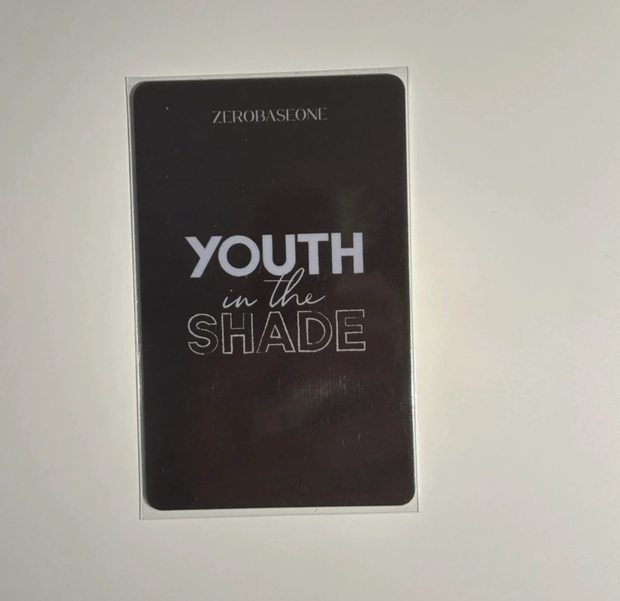 ZEROBASEONE Hanbin ZEROBASEONE - Hanbin - Youth in the Shade Album withmuu lucky draw digipack version listing photo 2