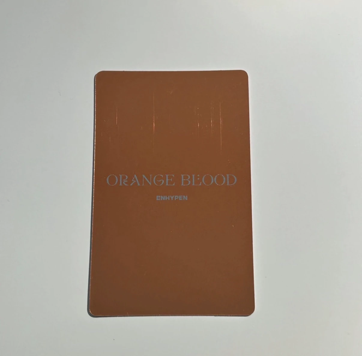 ENHYPEN Sunoo ENHYPEN - Sunoo - ORANGE BLOOD Album ksana version korean album album photocard listing photo 2