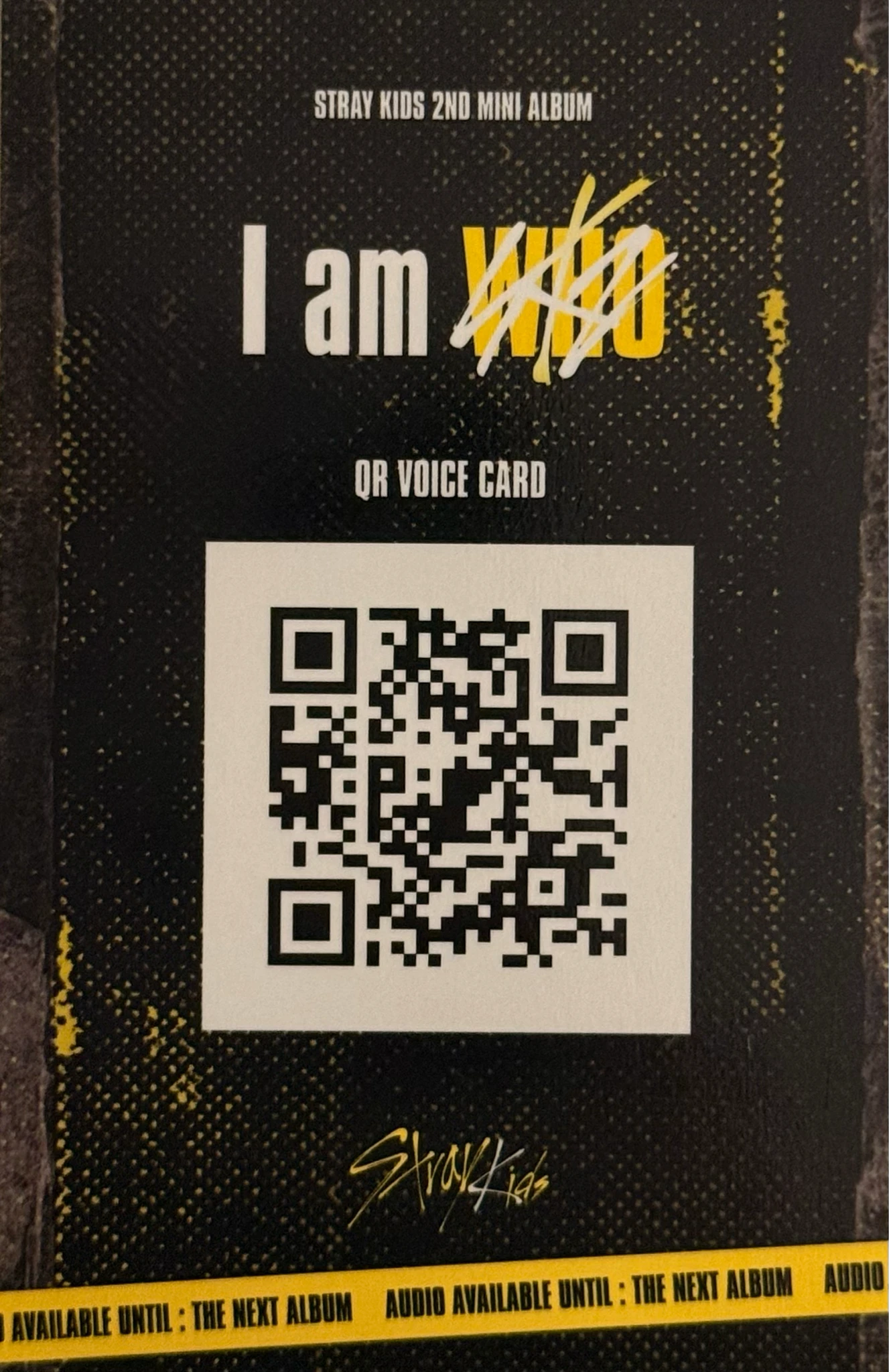 Stray Kids Felix Stray Kids - Felix - I am WHO? Album album photocard white border listing photo 2