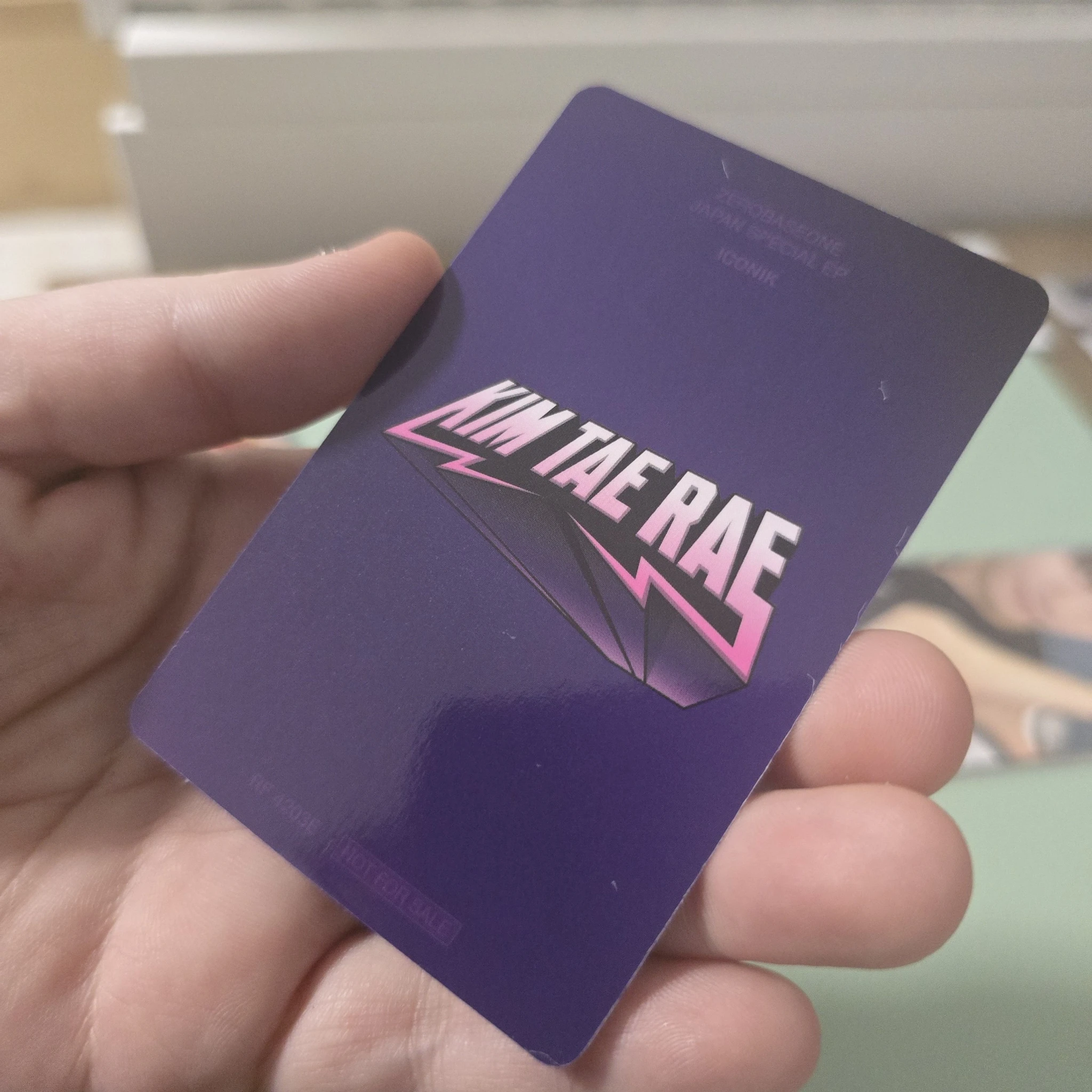 ZEROBASEONE Taerae ZEROBASEONE - Taerae - Iconik Album album photocard japanese album solo jacket version C version first press only listing photo 2