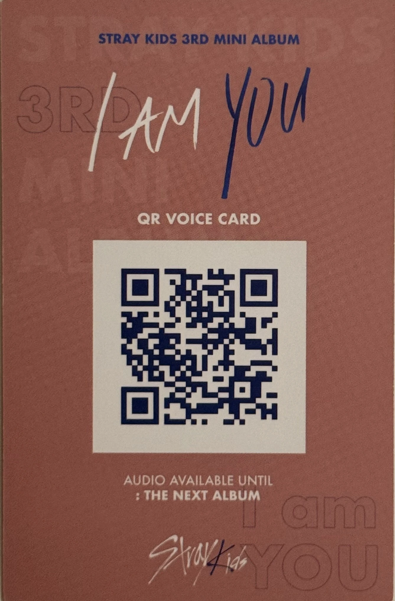 Stray Kids Felix Stray Kids - Felix - I am YOU Album album photocard name ver. listing photo 2