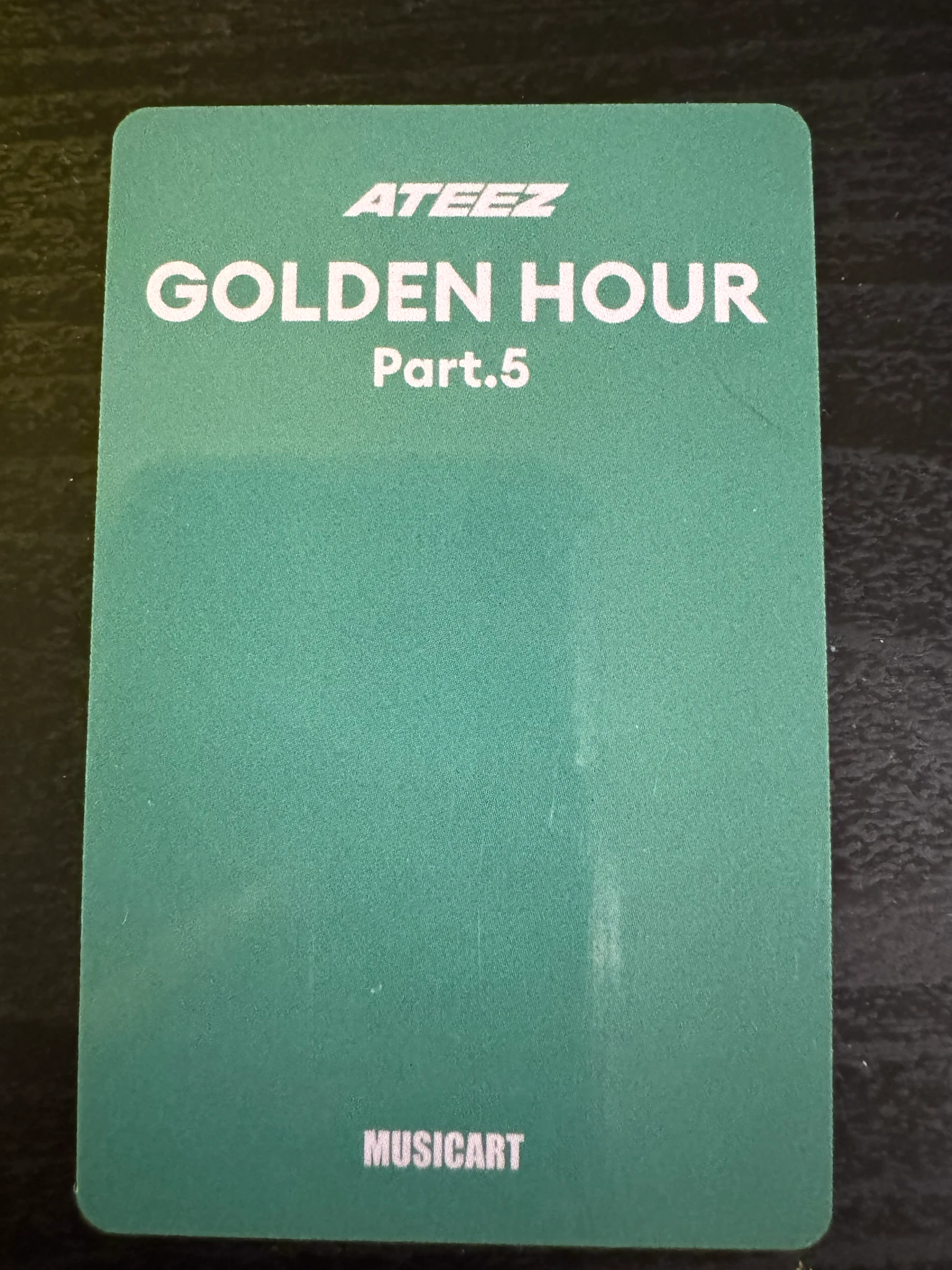 ATEEZ Hongjoong ATEEZ - Hongjoong - GOLDEN HOUR : Part.5 Album musicart (music art) fansign video call/fancall listing photo 2