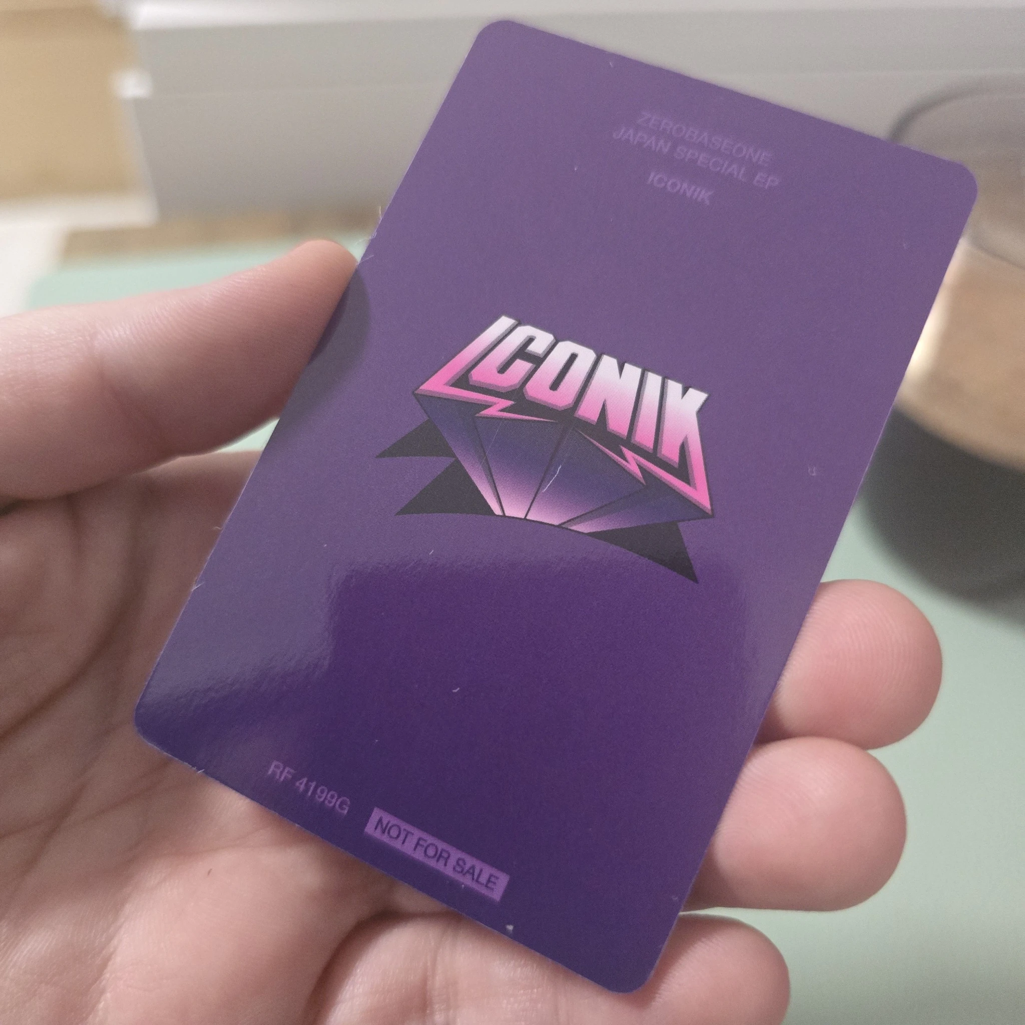 ZEROBASEONE Gyuvin ZEROBASEONE - Gyuvin - ICONIK Album album photocard japanese album standard version B version listing photo 2