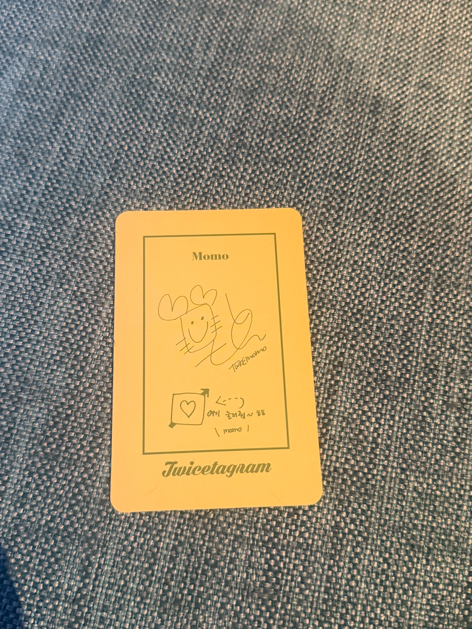 TWICE Momo TWICE - Momo - Twicetagram Album album photocard listing photo 2