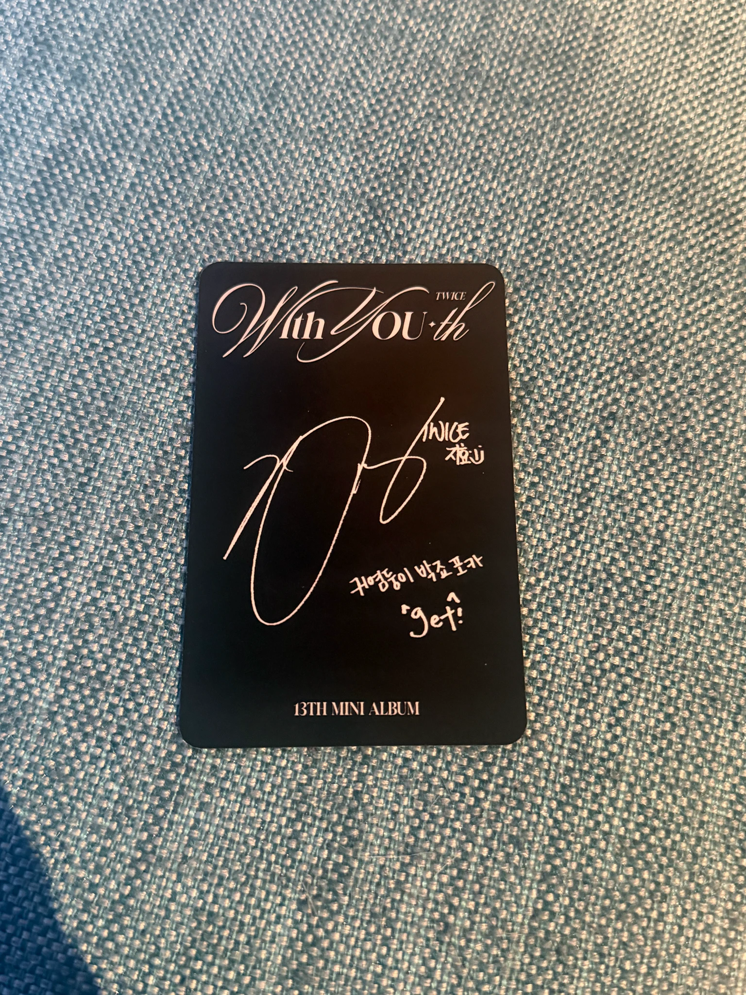 TWICE Jihyo TWICE-Jihyo-Album-with you-th listing photo 2