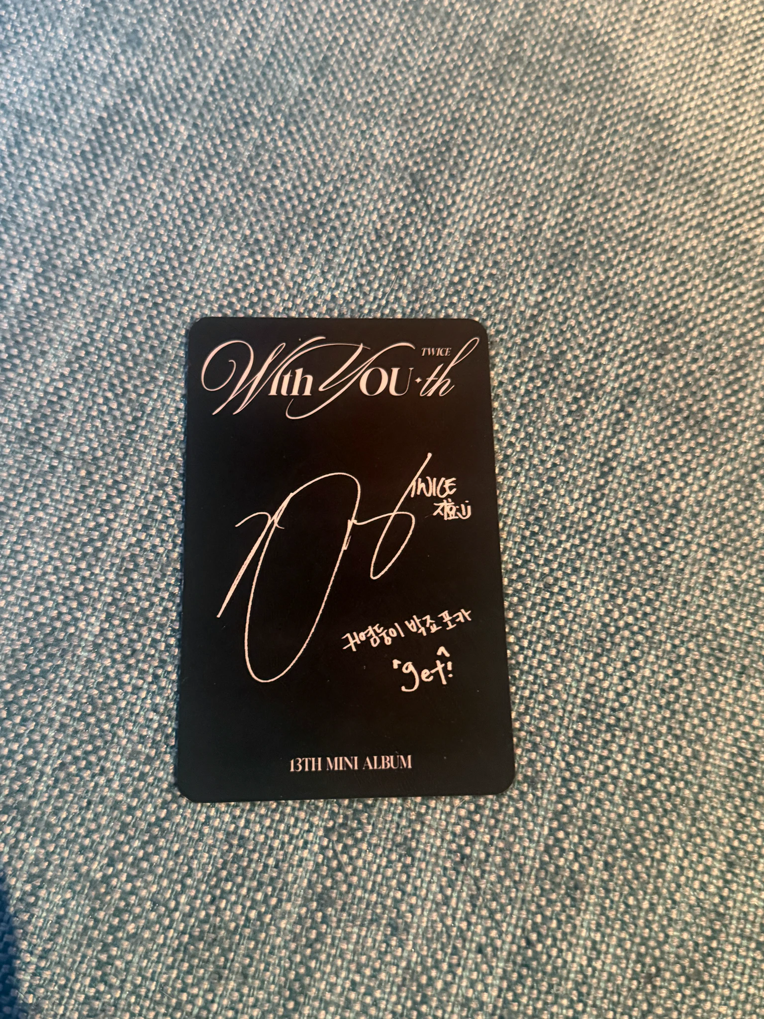 TWICE Jihyo TWICE-Jihyo-Album-with you-th listing photo 2