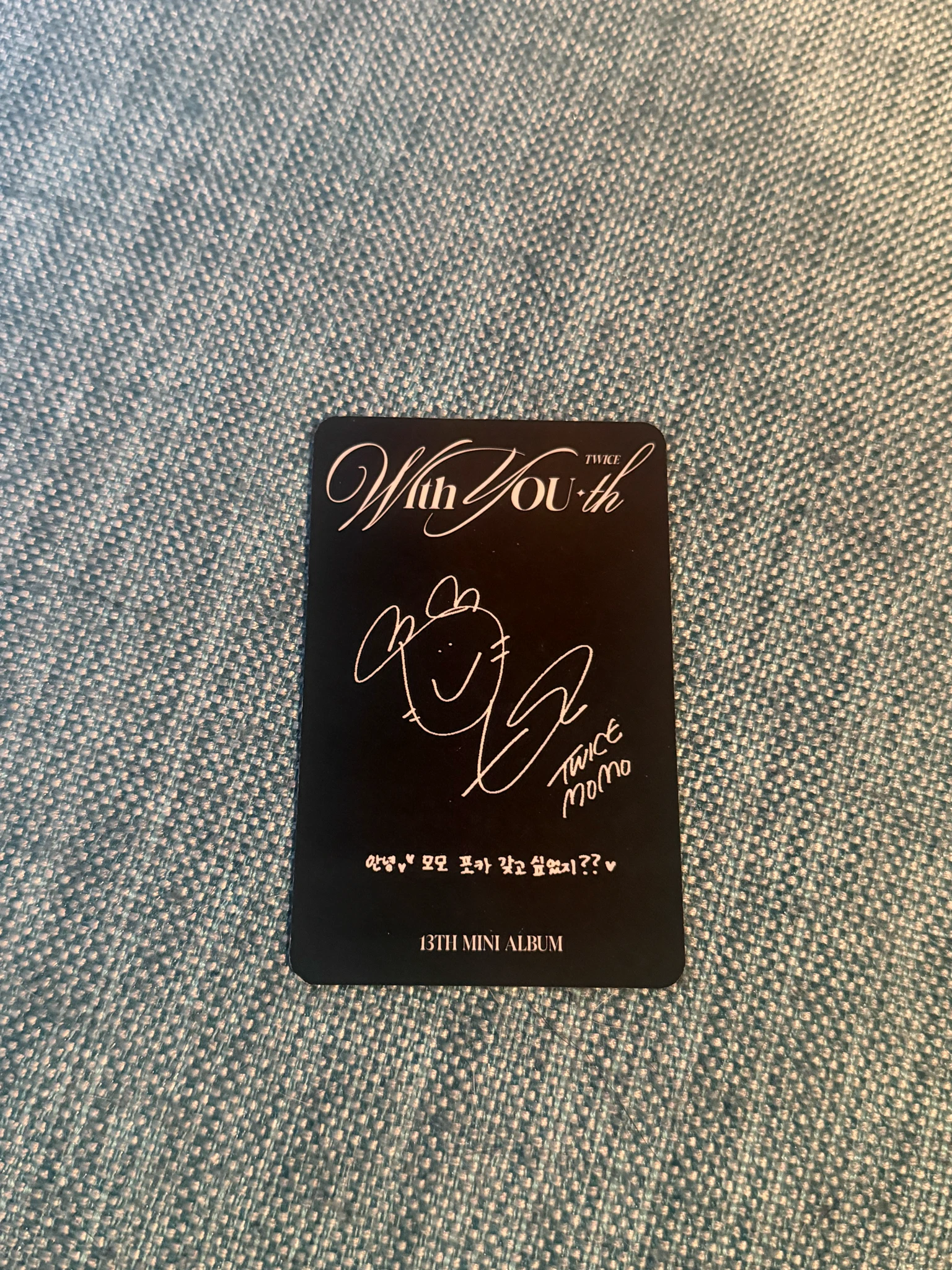 TWICE Momo TWICE-Momo-Album-with you-th listing photo 2