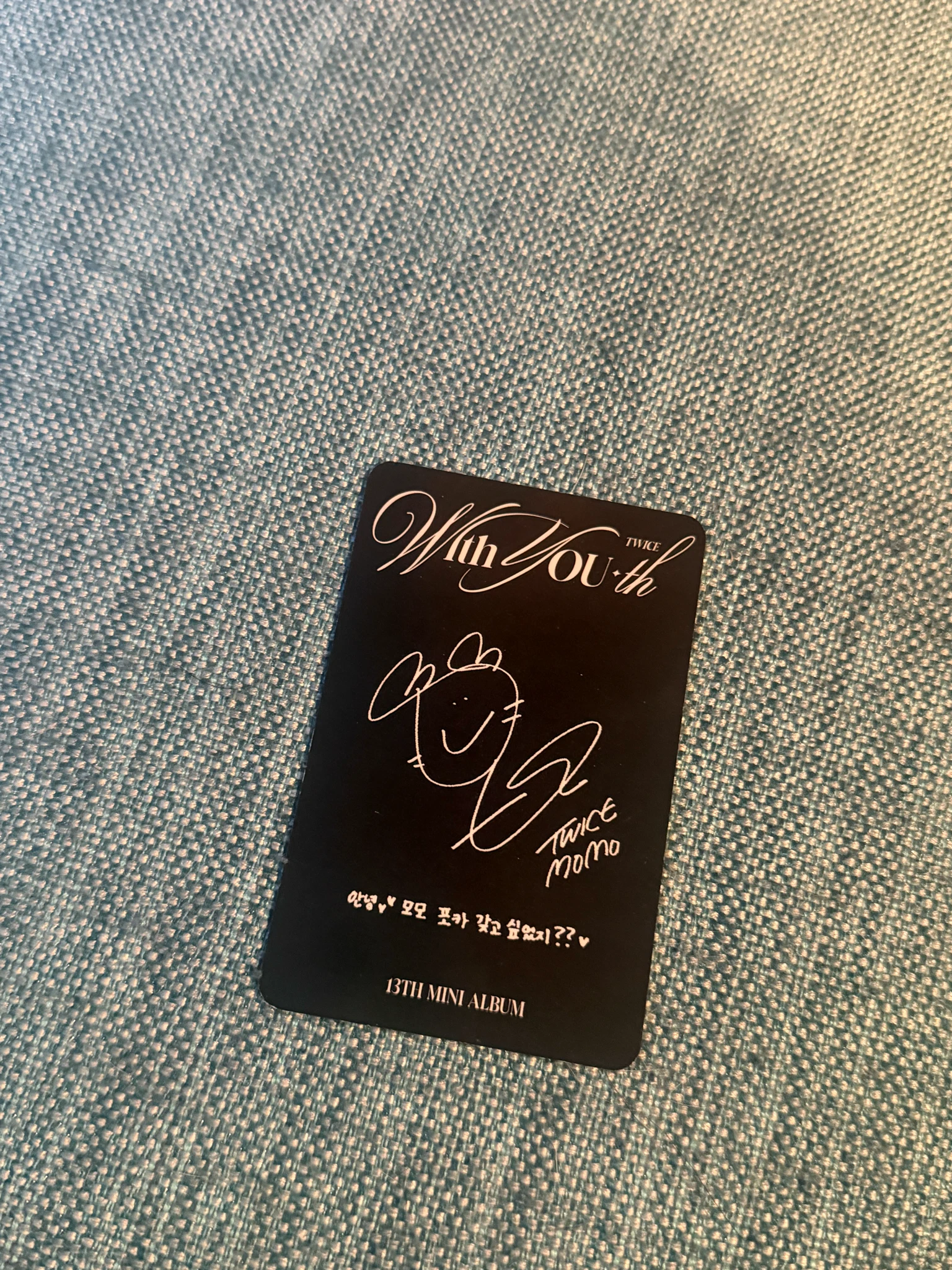 TWICE Momo TWICE-Momo-Album-with you-th listing photo 2