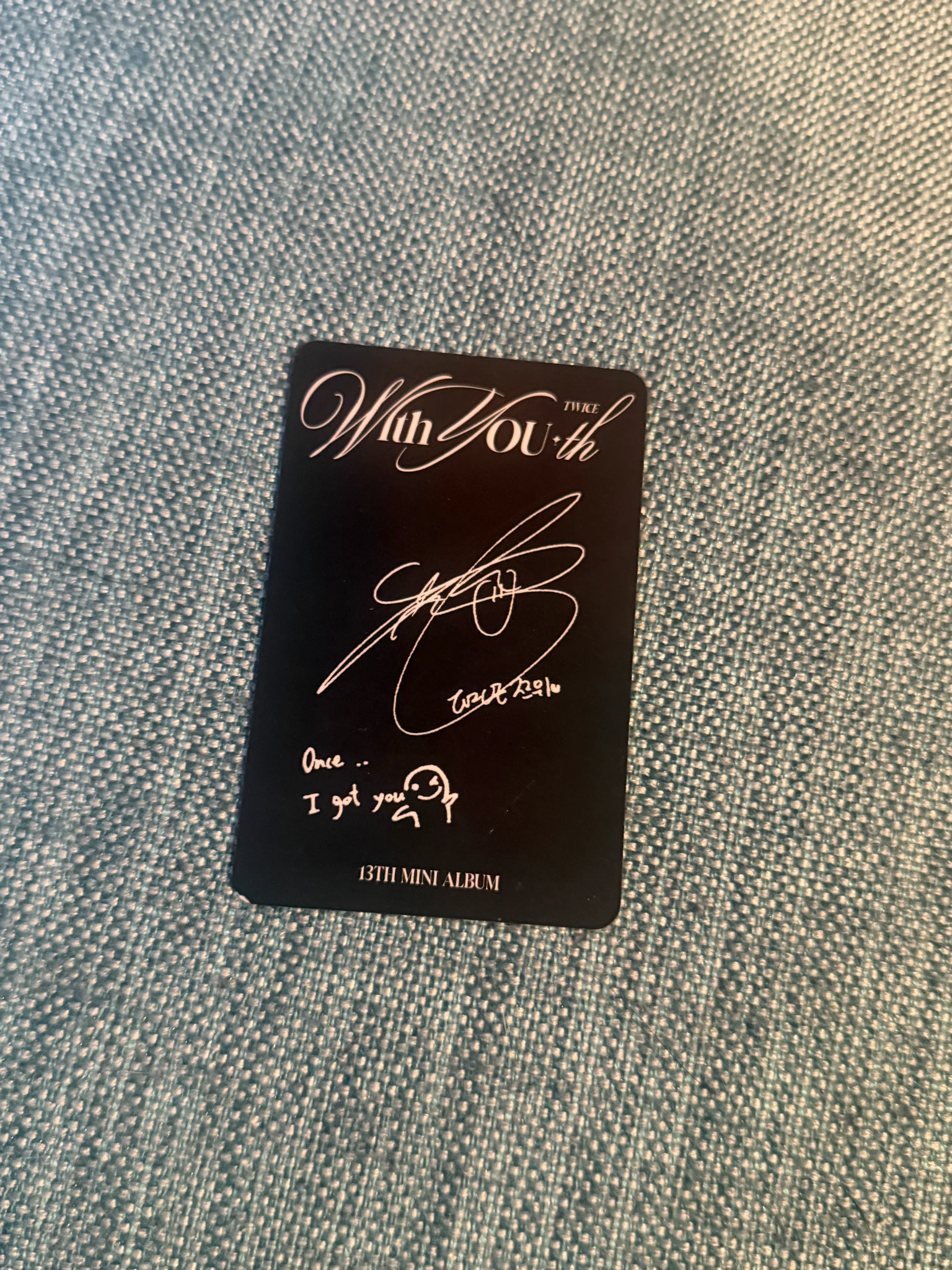 TWICE Tzuyu TWICE-Tzuyu-Album-with you-th listing photo 2