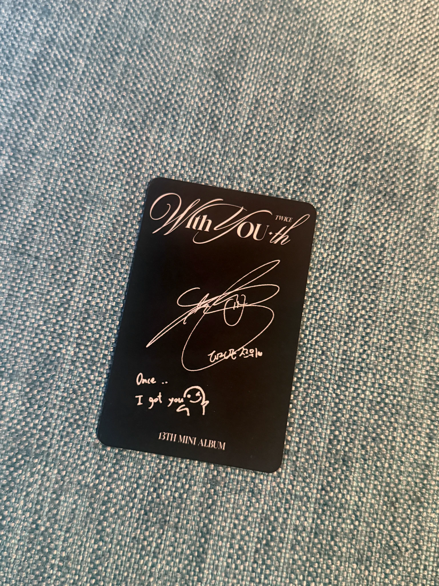 TWICE Tzuyu TWICE-Tzuyu-Album-with you-th listing photo 2