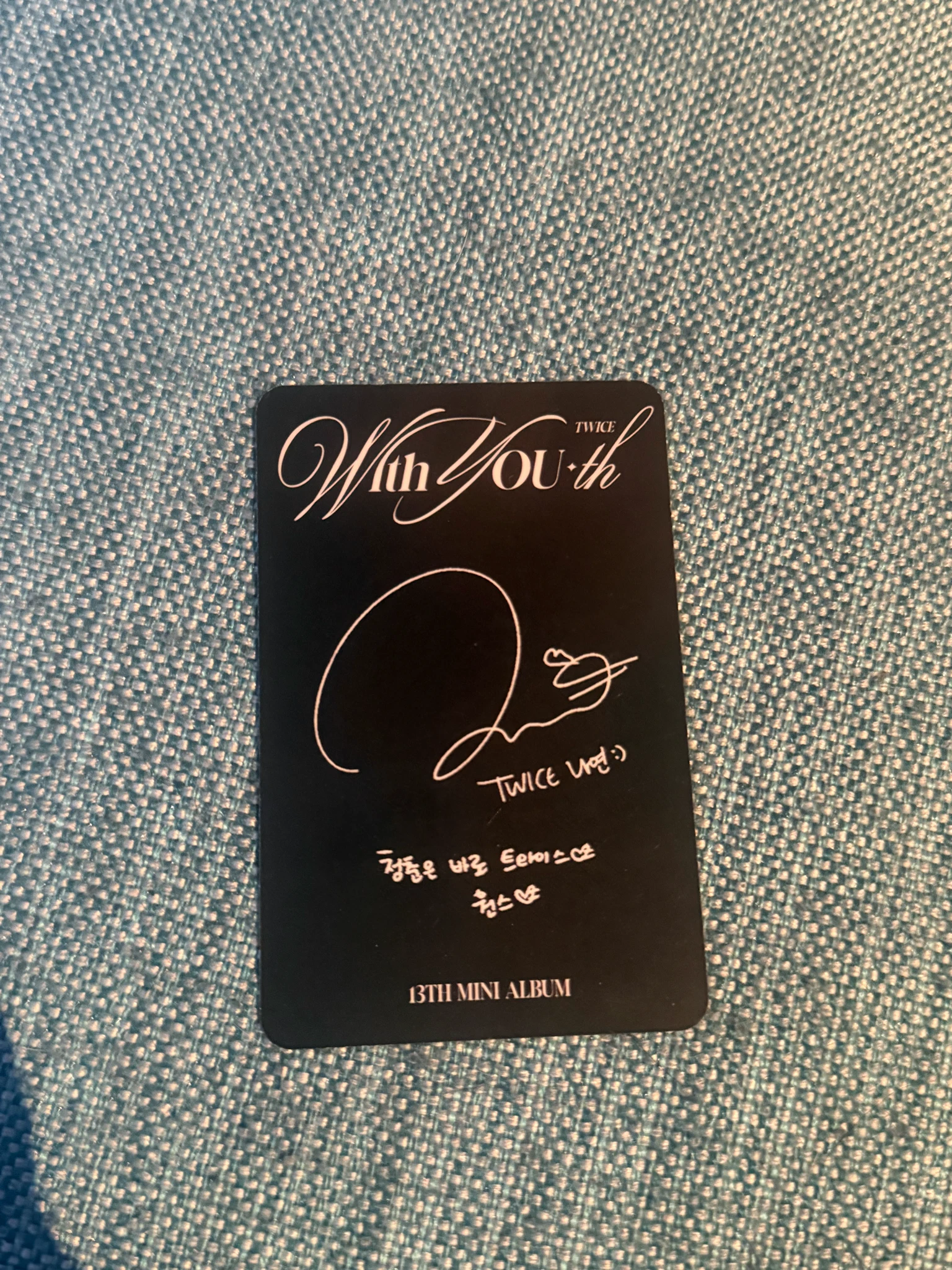 TWICE Nayeon TWICE-Nayeon-Album-with you-th listing photo 2