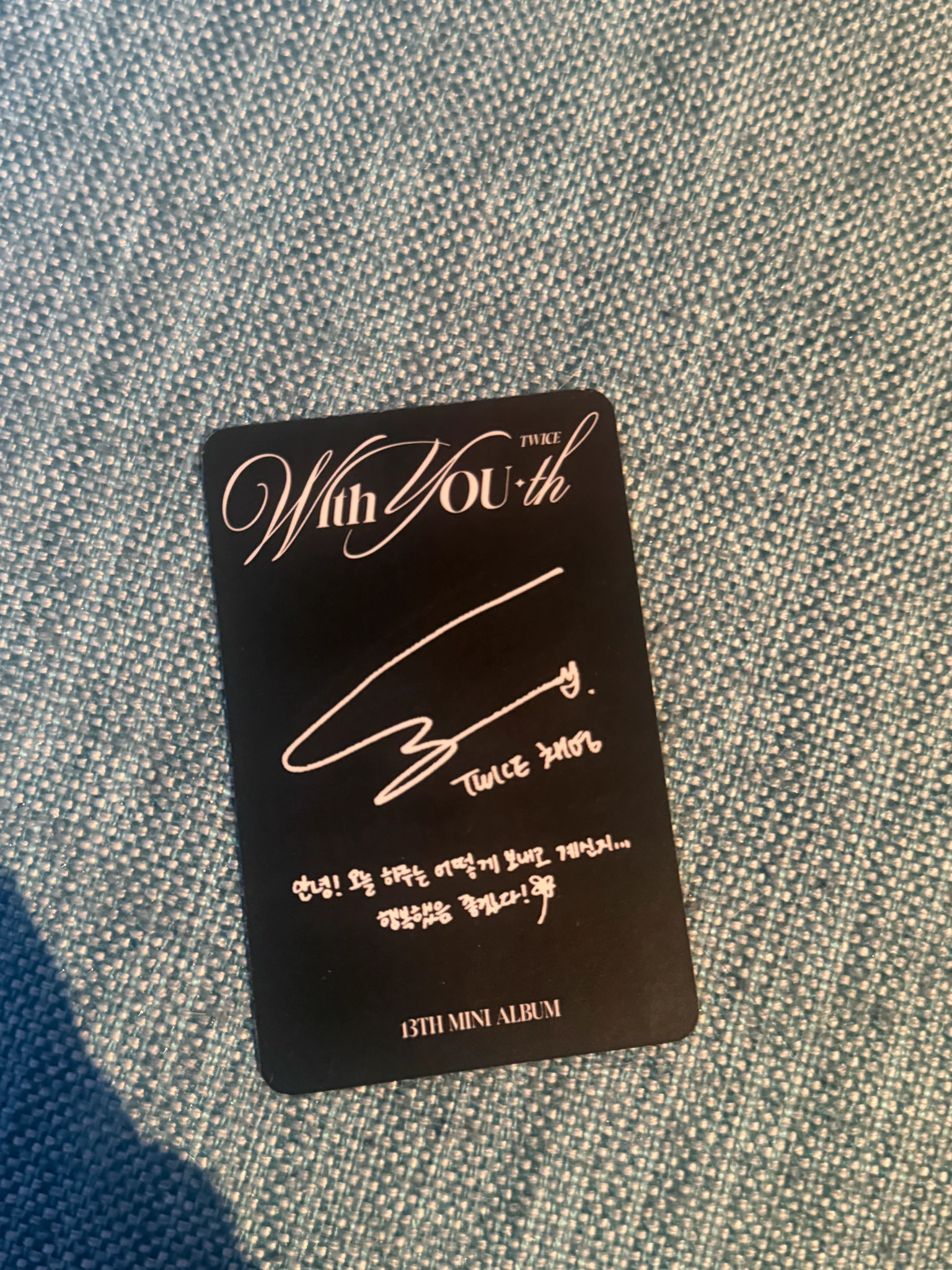 TWICE Chaeyoung TWICE-Chaeyoung-Album-with you-th listing photo 2