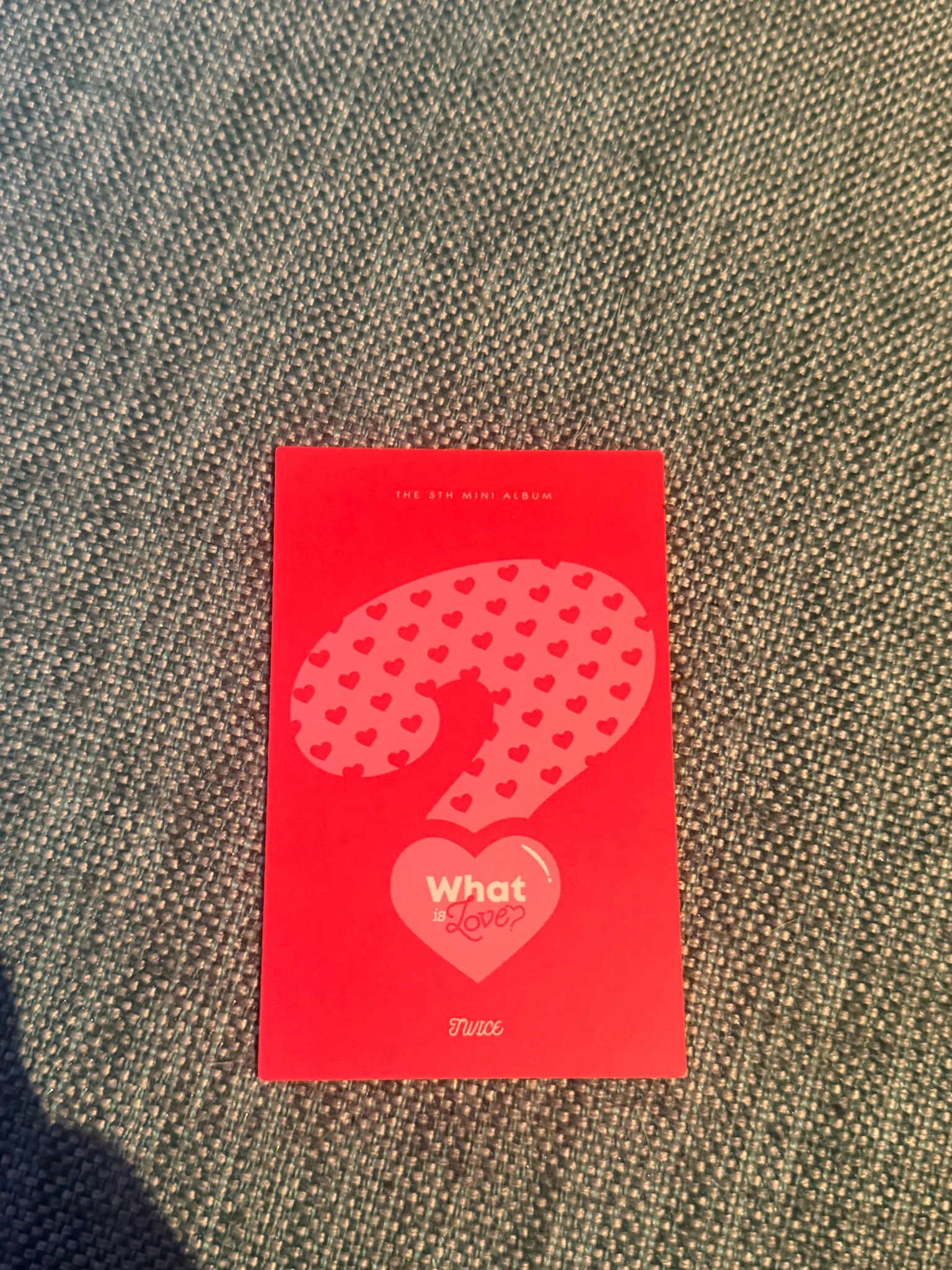 TWICE Jihyo TWICE-Jihyo-Album-what is love listing photo 2