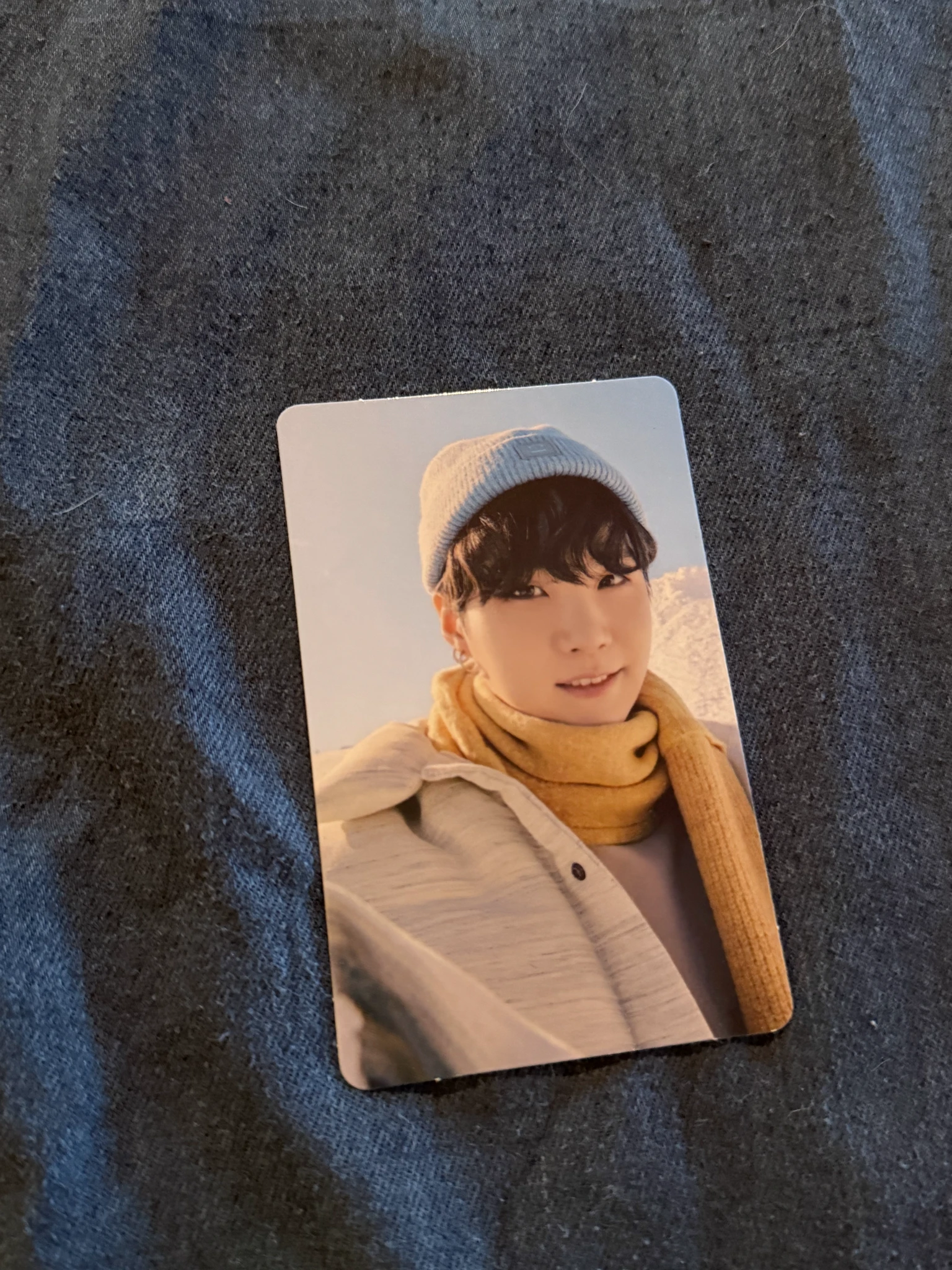 BTS SUGA BTS - SUGA - Winter Package 2021 Other double-sided random photocard listing photo 2