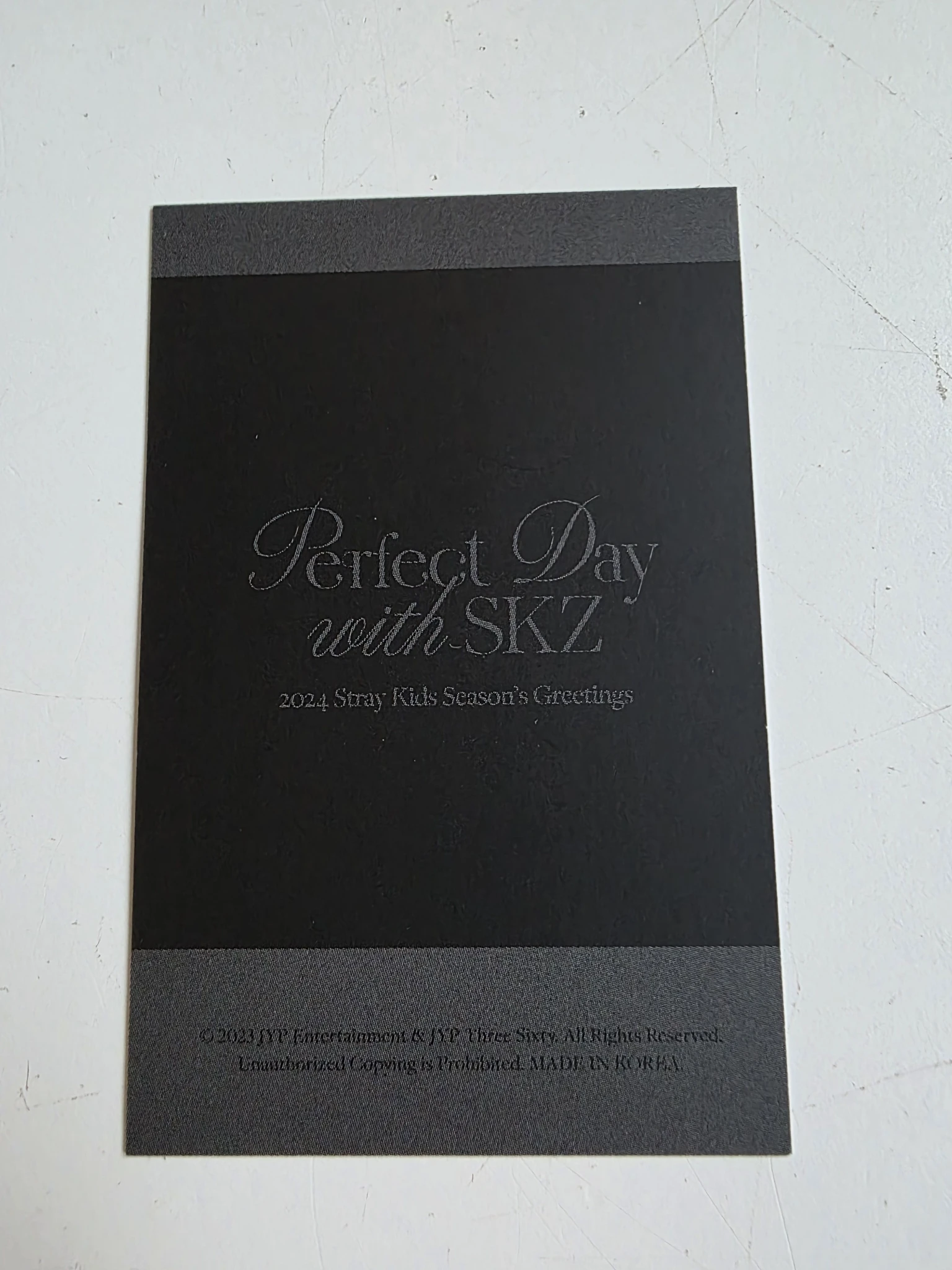 Stray Kids Changbin Stray Kids - Changbin - 2024 Season's Greetings - Perfect Day with SKZ Other polaroid set listing photo 2
