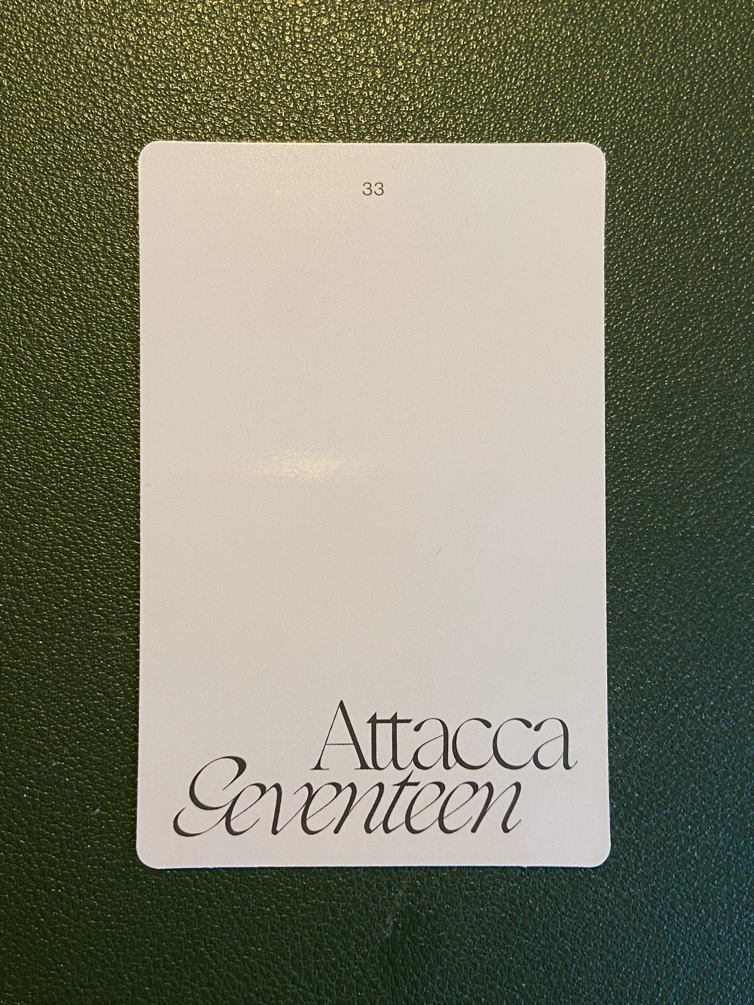 SEVENTEEN Jun SEVENTEEN - Jun - Attacca Album album photocard random photocard listing photo 2