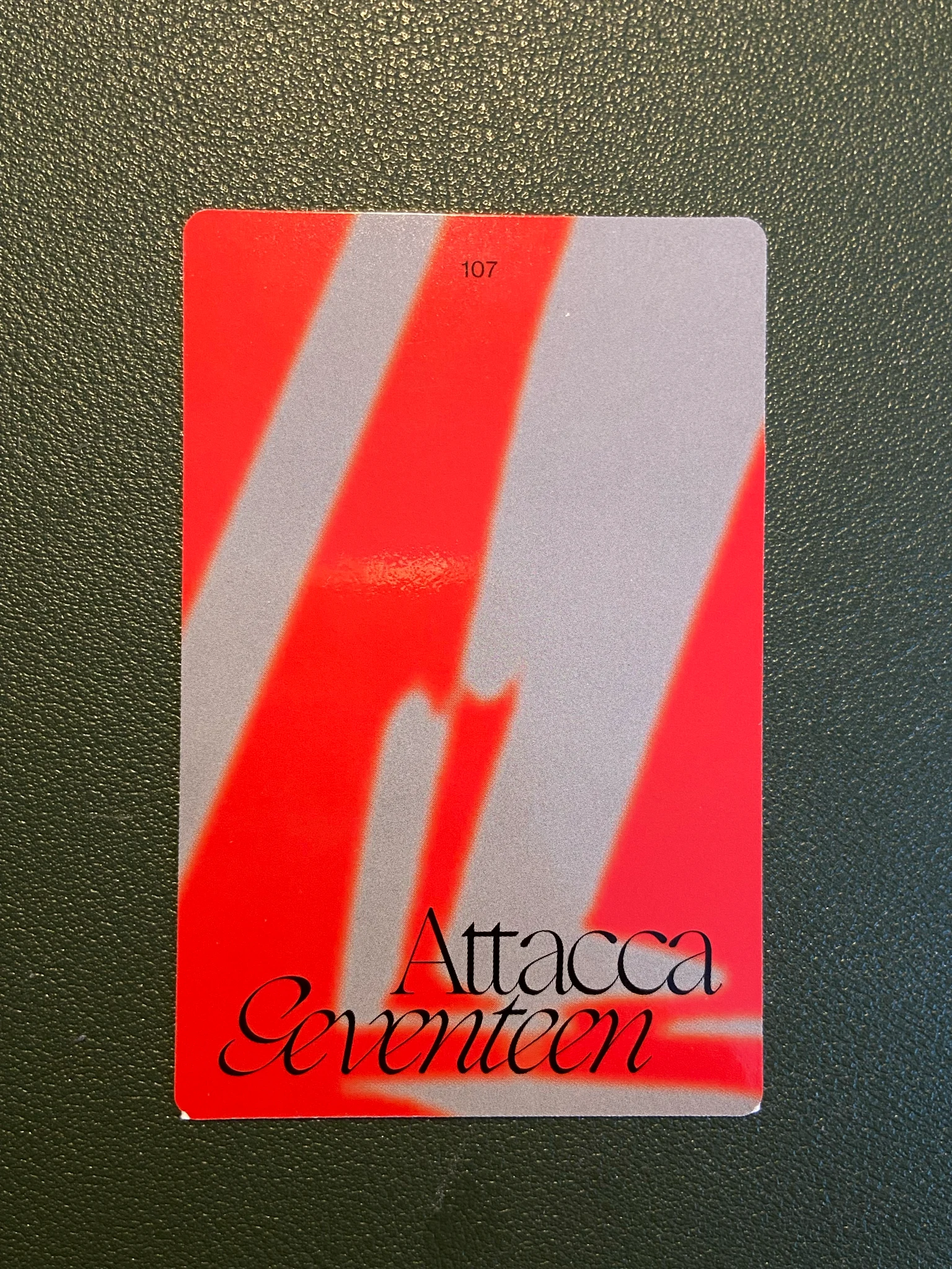 SEVENTEEN Jun SEVENTEEN - Jun - Attacca Album album photocard carat version listing photo 2