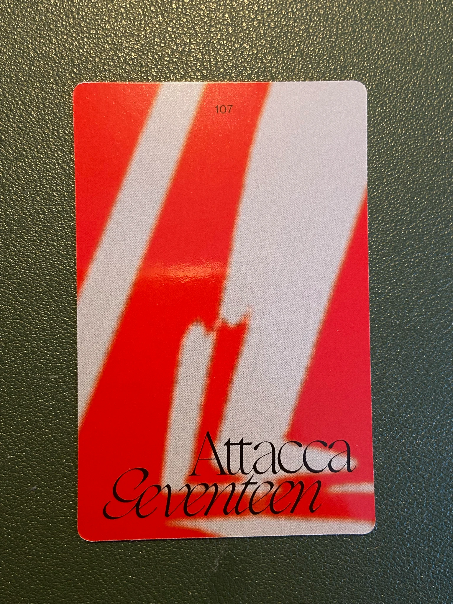 SEVENTEEN Jun SEVENTEEN - Jun - Attacca Album album photocard carat version listing photo 2