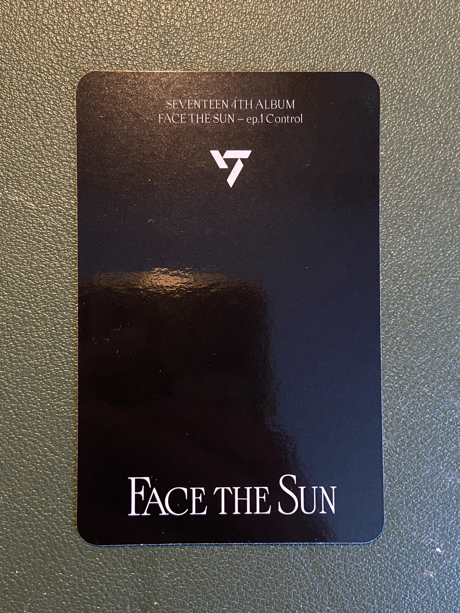 SEVENTEEN Jun SEVENTEEN - Jun - Face the Sun Album album photocard control version listing photo 2
