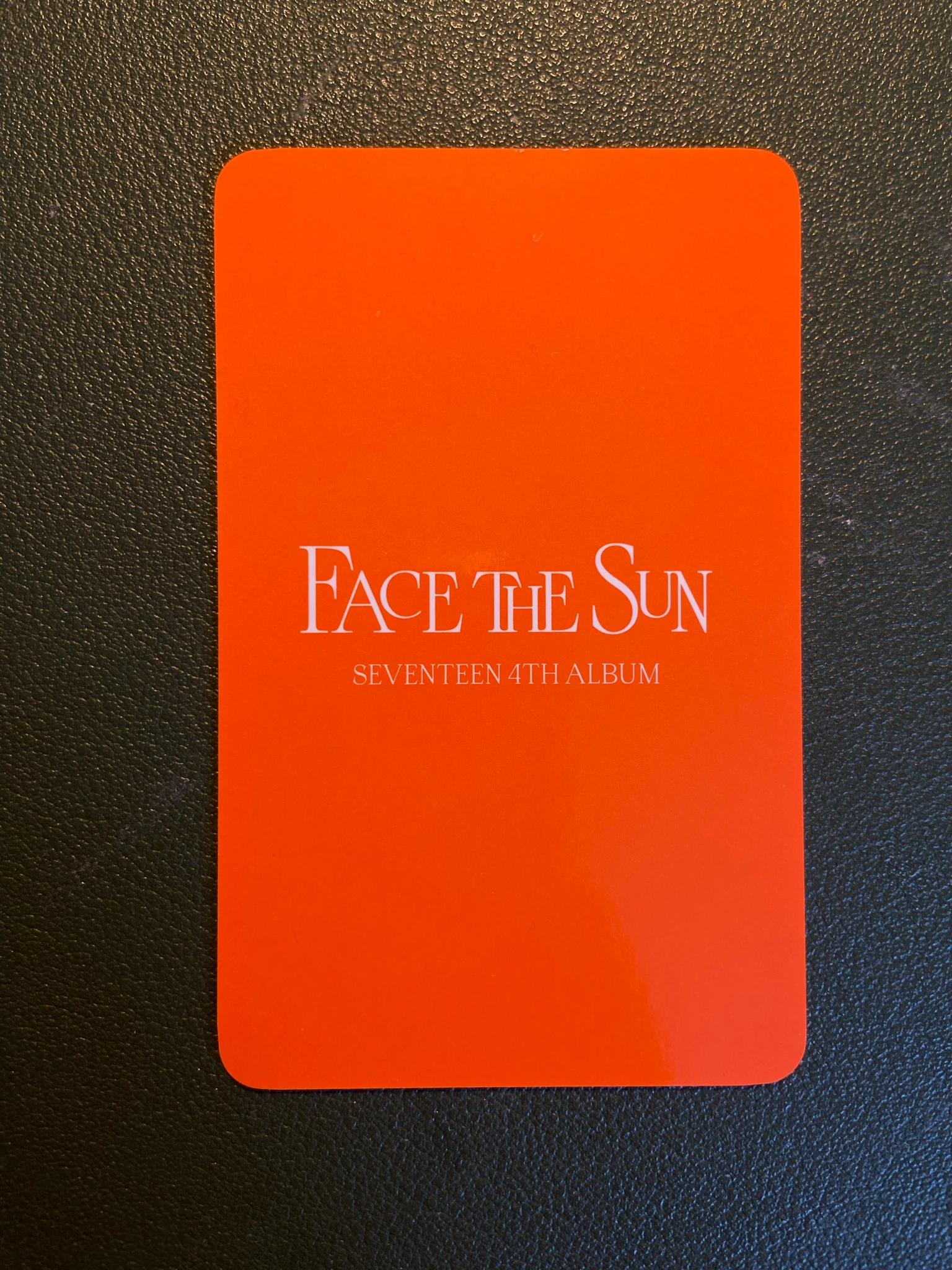 SEVENTEEN Jun SEVENTEEN - Jun - Face the Sun Album fansign weverse global shop (wvg) yes24 listing photo 2