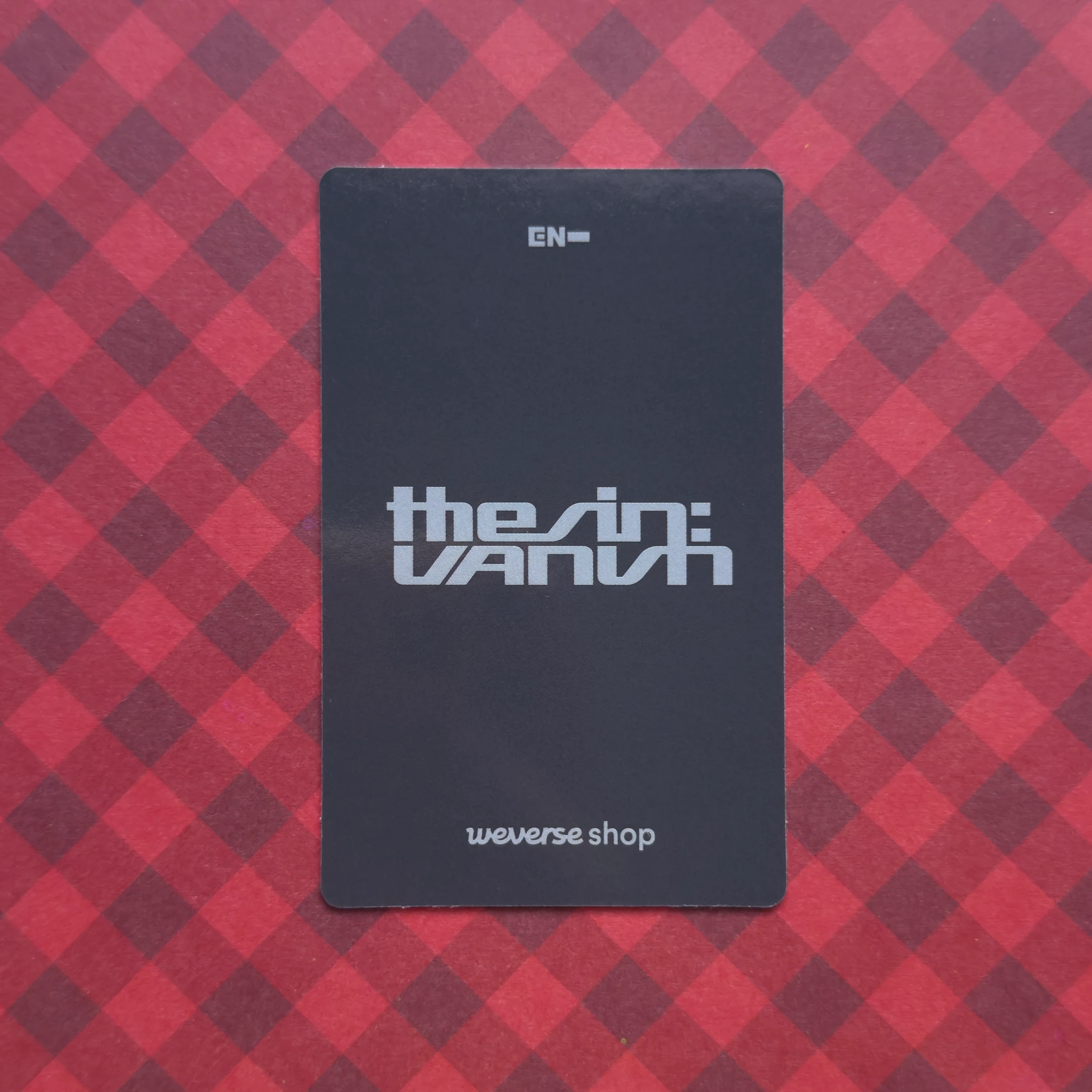 ENHYPEN Jay ENHYPEN - Jay - THE SIN: VANISH Album standard version weverse global shop (wvg) album live showcase pob (pre-order benefit) listing photo 2