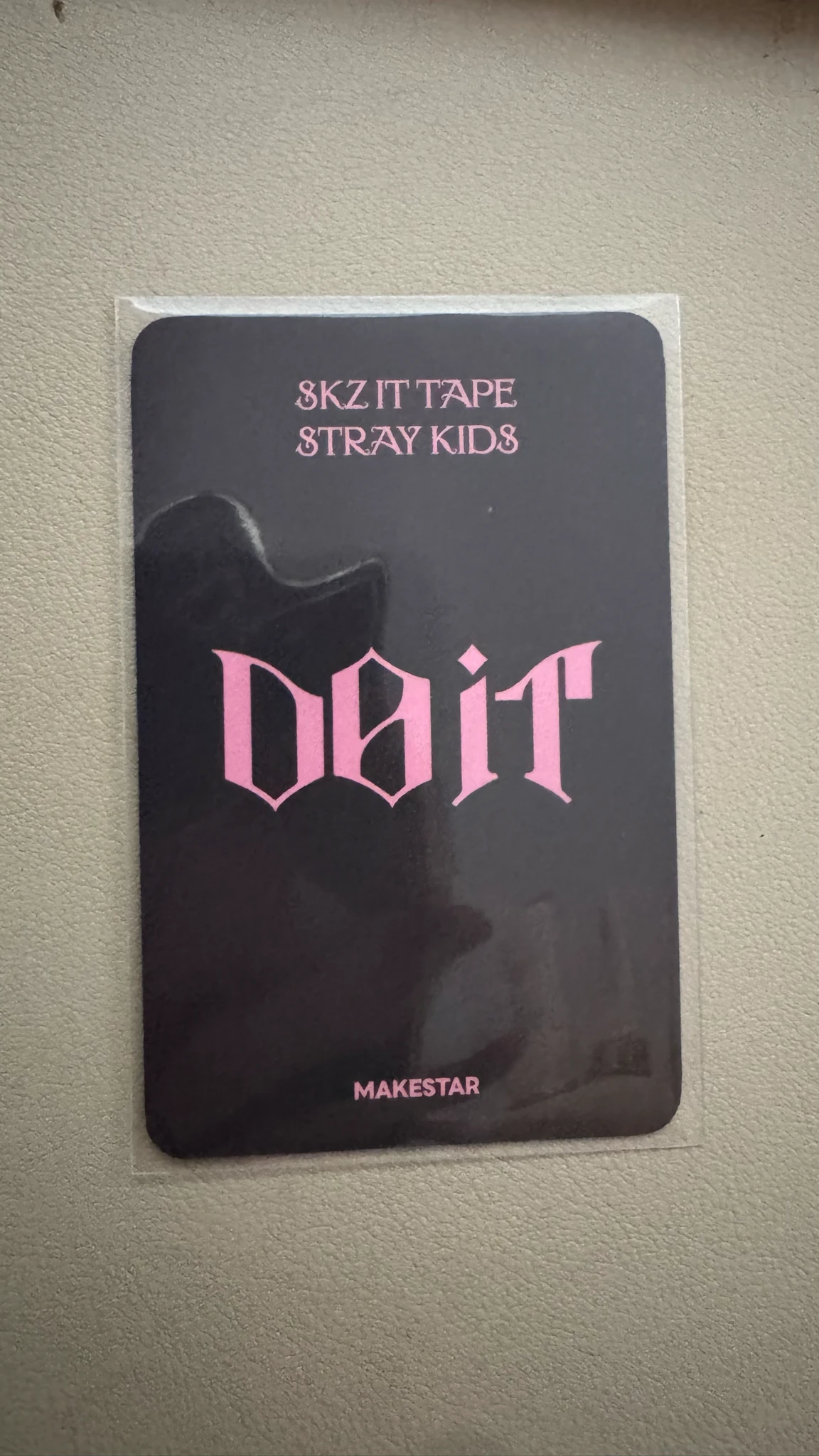 Stray Kids I.N Stray Kids - I.N - Do It Album pre-order benefit (pob) makestar holographic (hologram) listing photo 2