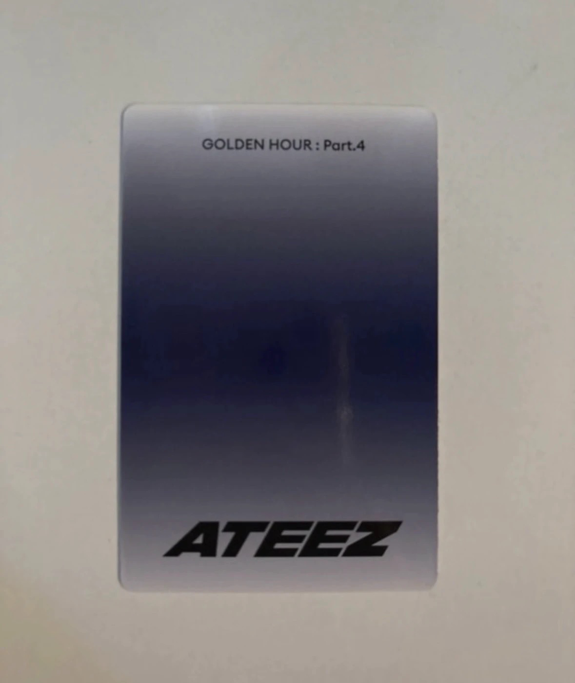 ATEEZ Hongjoong ATEEZ - Hongjoong - Golden Hour : Part.4 Album poca album A version listing photo 2