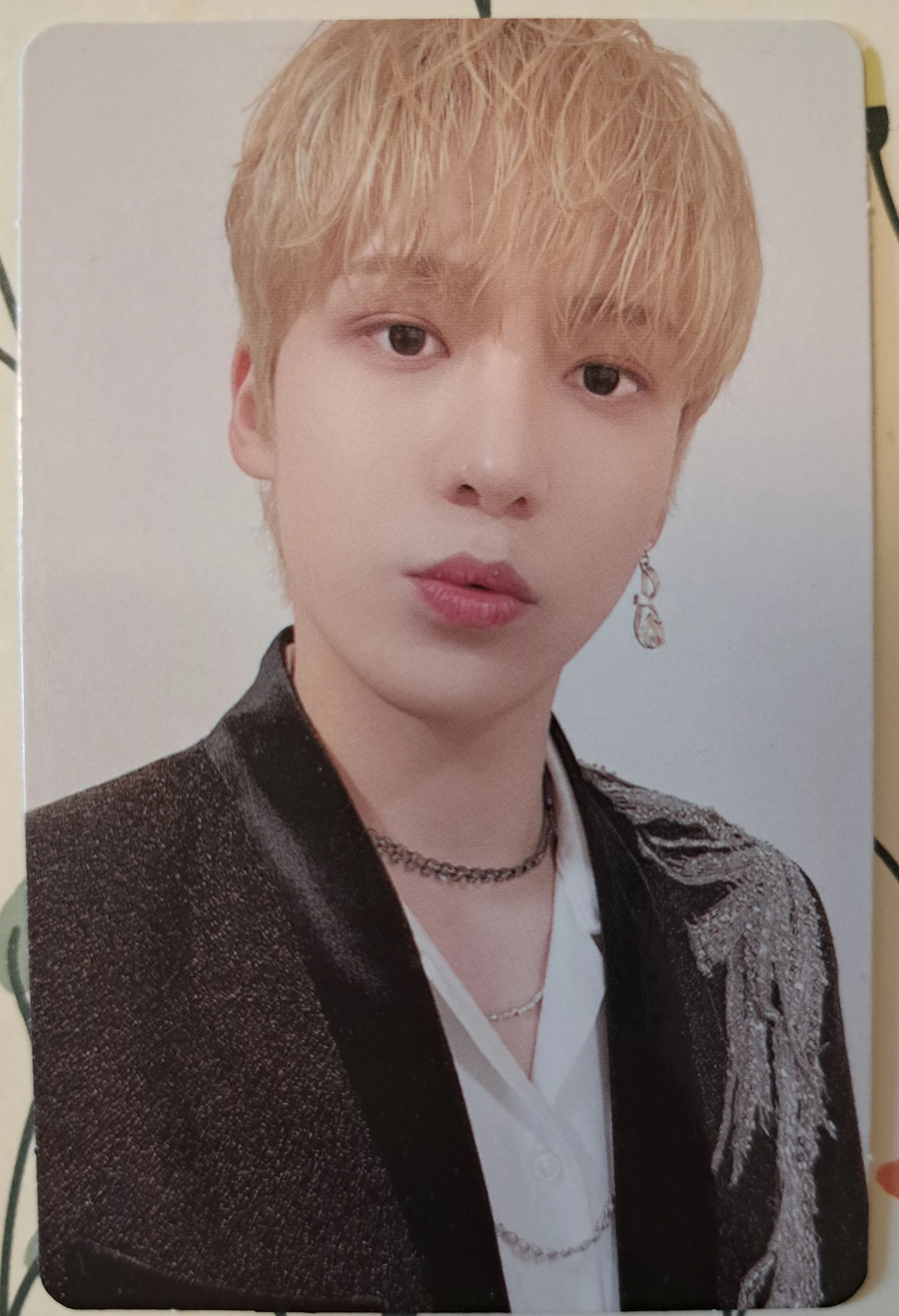 ATEEZ Yunho ATEEZ - Yunho - The Fellowship: Beginning of the End Event soundcheck photocard set listing photo 2