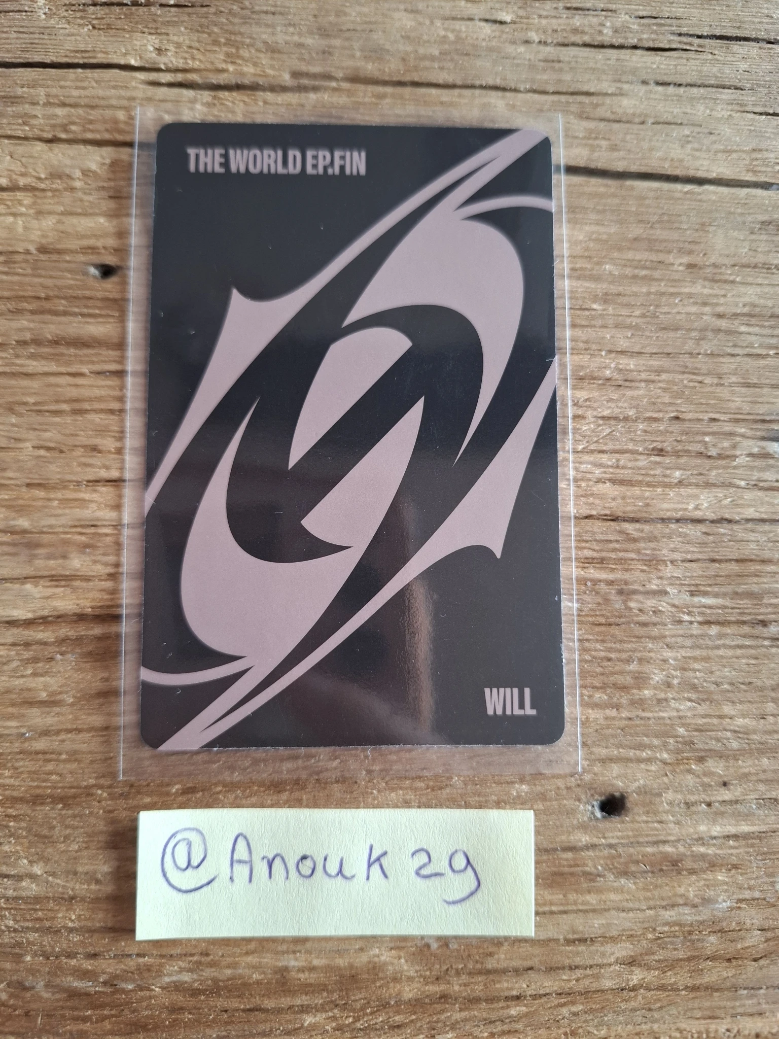 ATEEZ Yunho ATEEZ - Yunho - THE WORLD EP.FIN: WILL Album listing photo 2