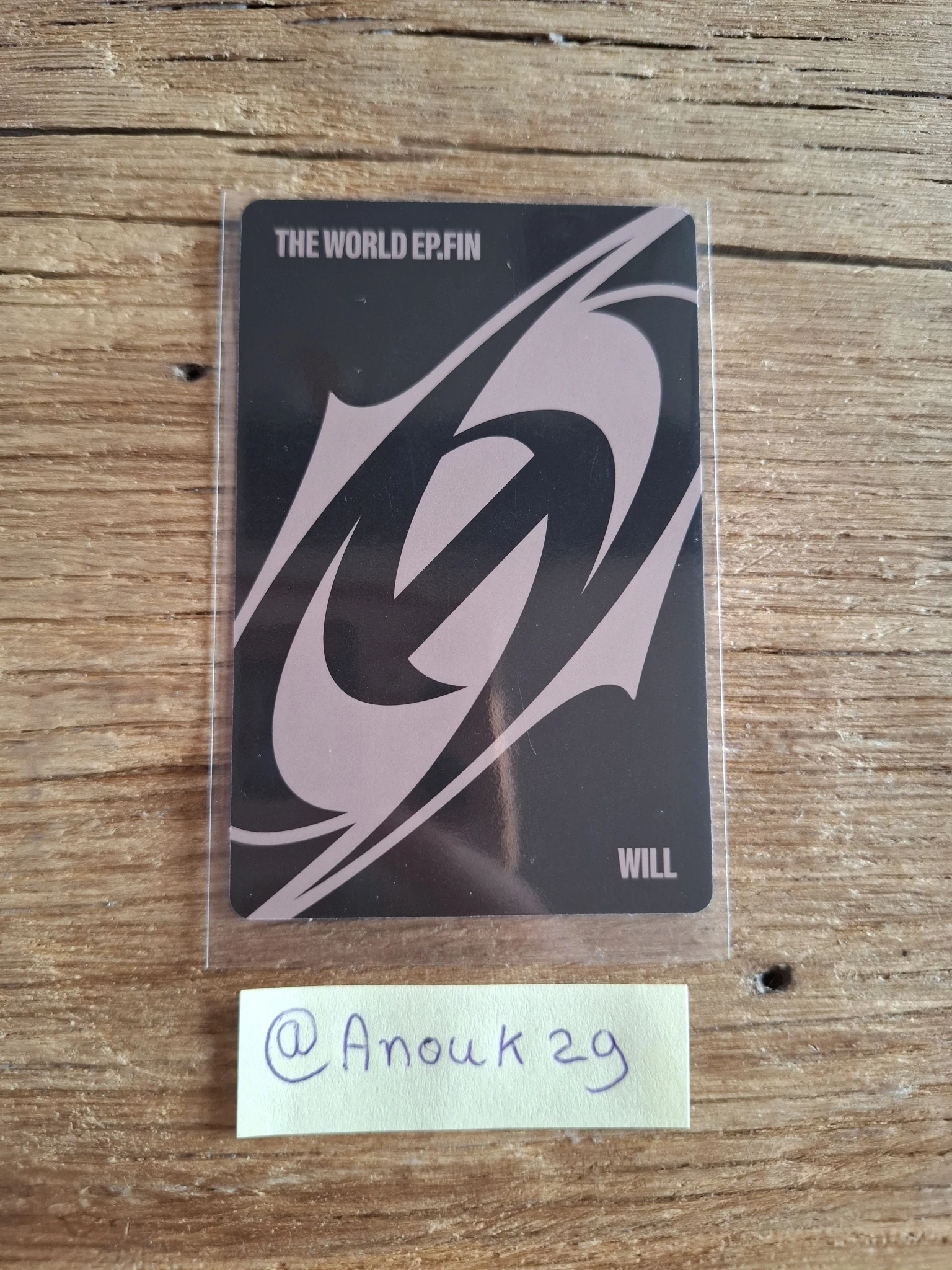 ATEEZ Jongho ATEEZ - Jongho - THE WORLD EP.FIN: WILL Album listing photo 2