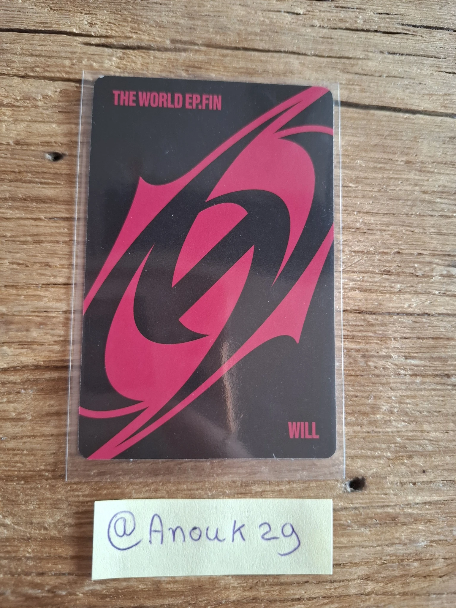 ATEEZ Jongho ATEEZ - Jongho - THE WORLD EP.FIN: WILL Album album photocard diary version Z version listing photo 2