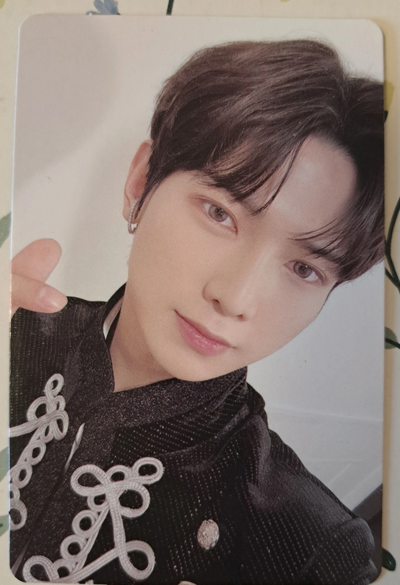 ATEEZ Yeosang ATEEZ - Yeosang - The Fellowship: Beginning of the End Event soundcheck photocard set listing photo 2