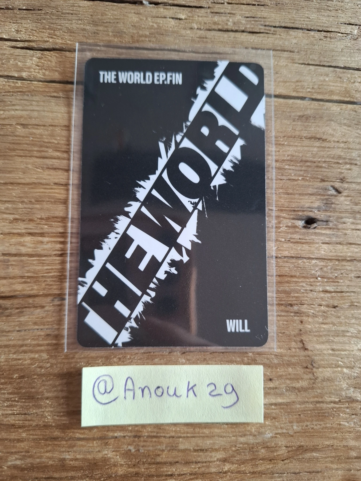 ATEEZ Jongho ATEEZ - Jongho - THE WORLD EP.FIN: WILL Album platform version listing photo 2