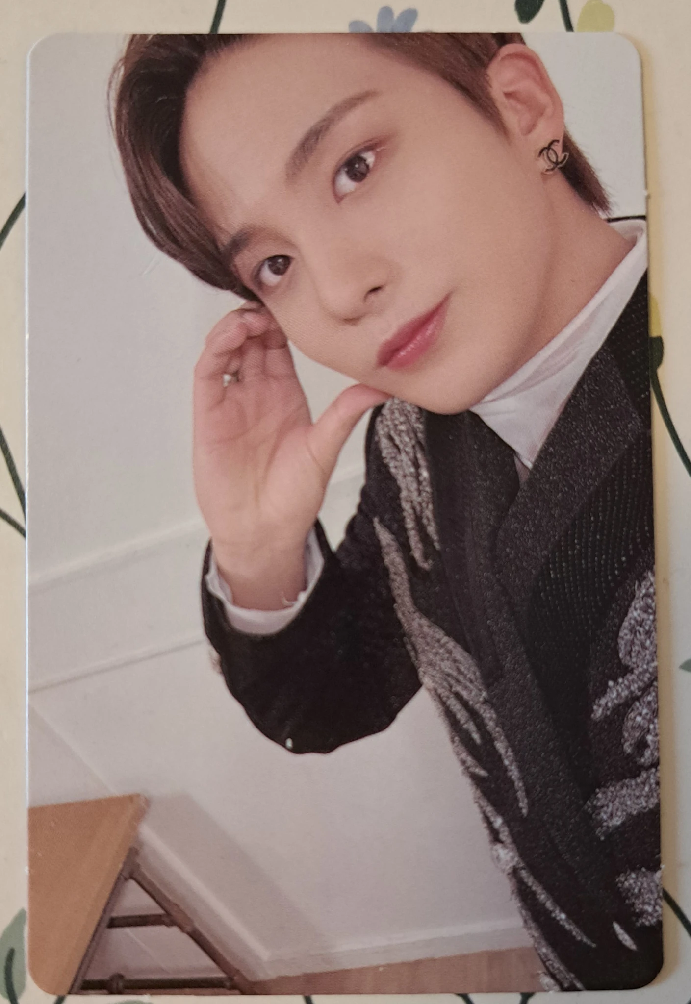ATEEZ Jongho ATEEZ - Jongho - The Fellowship: Beginning of the End Event soundcheck photocard set listing photo 2