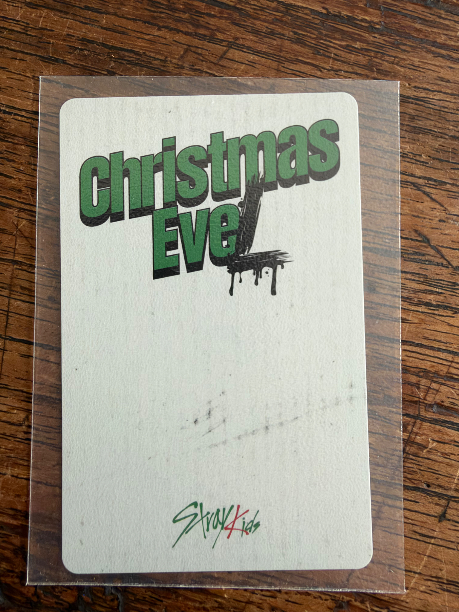Stray Kids Bang Chan Stray Kids - Bang Chan - Christmas EveL Album pre-order benefit listing photo 2