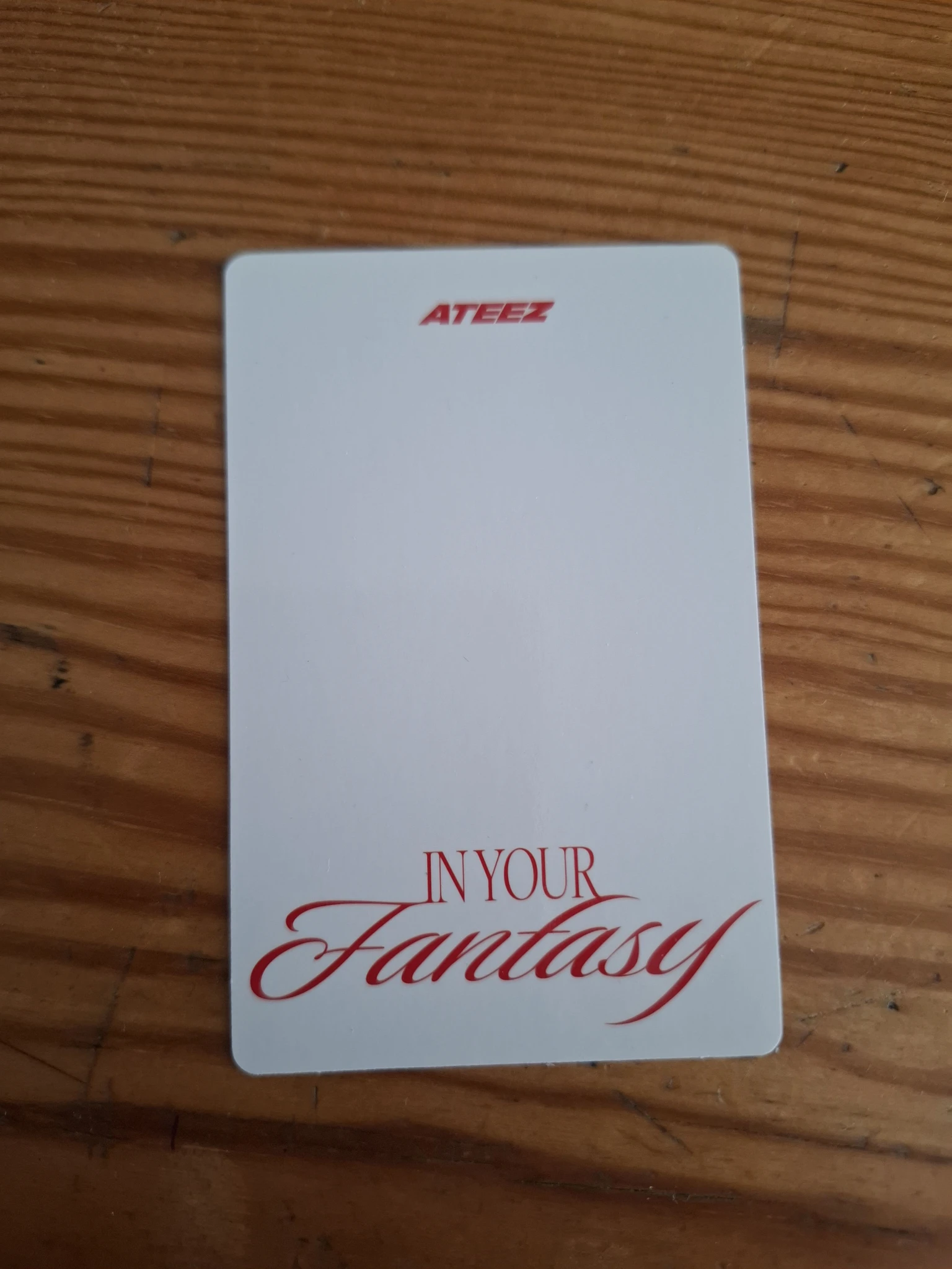 ATEEZ Jongho ATEEZ - Jongho - Golden Hour : Part.3 'In Your Fantasy Edition' Album poca album album photocard listing photo 2