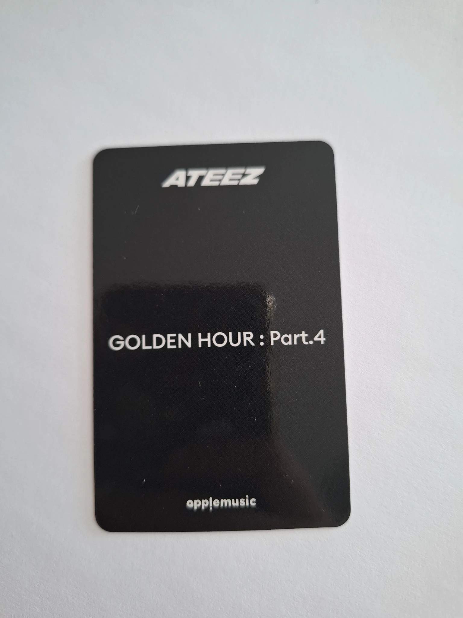 ATEEZ Jongho ATEEZ - Jongho - Golden Hour : Part.4 Album apple music video call (fancall) fansign listing photo 2